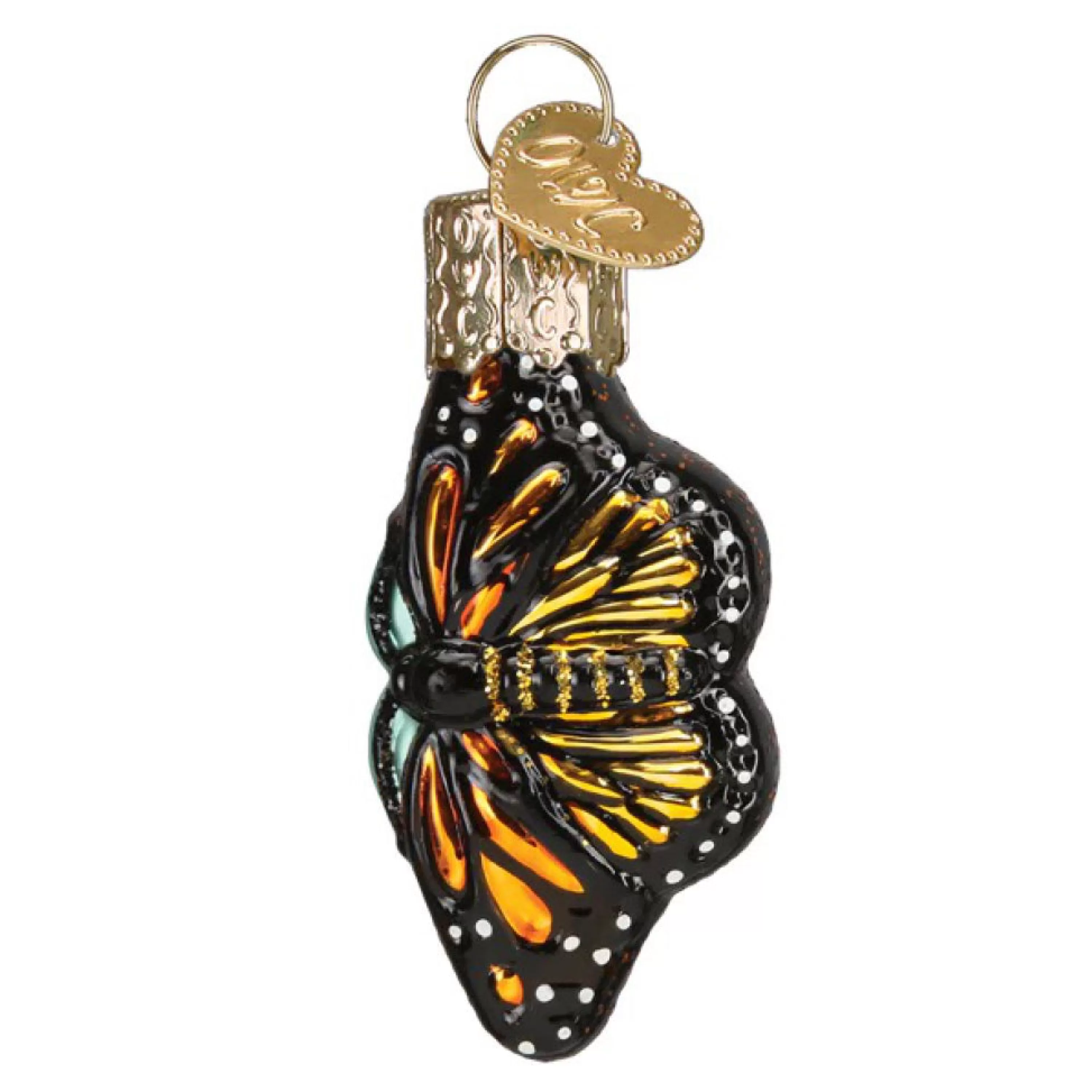 Old World Christmas Mini Monarch Butterfly Ornament