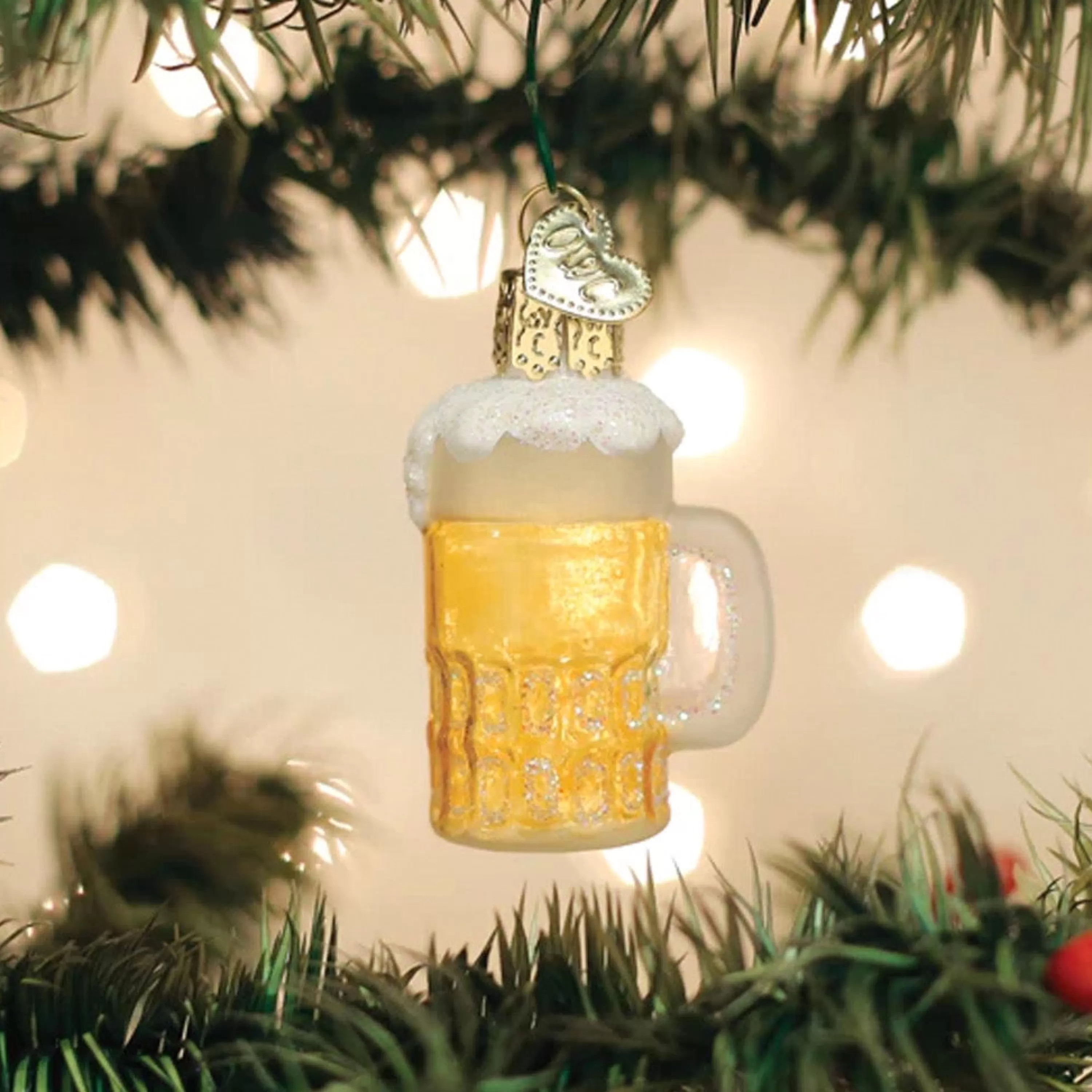 Old World Christmas Mini Mug Of Beer Ornament