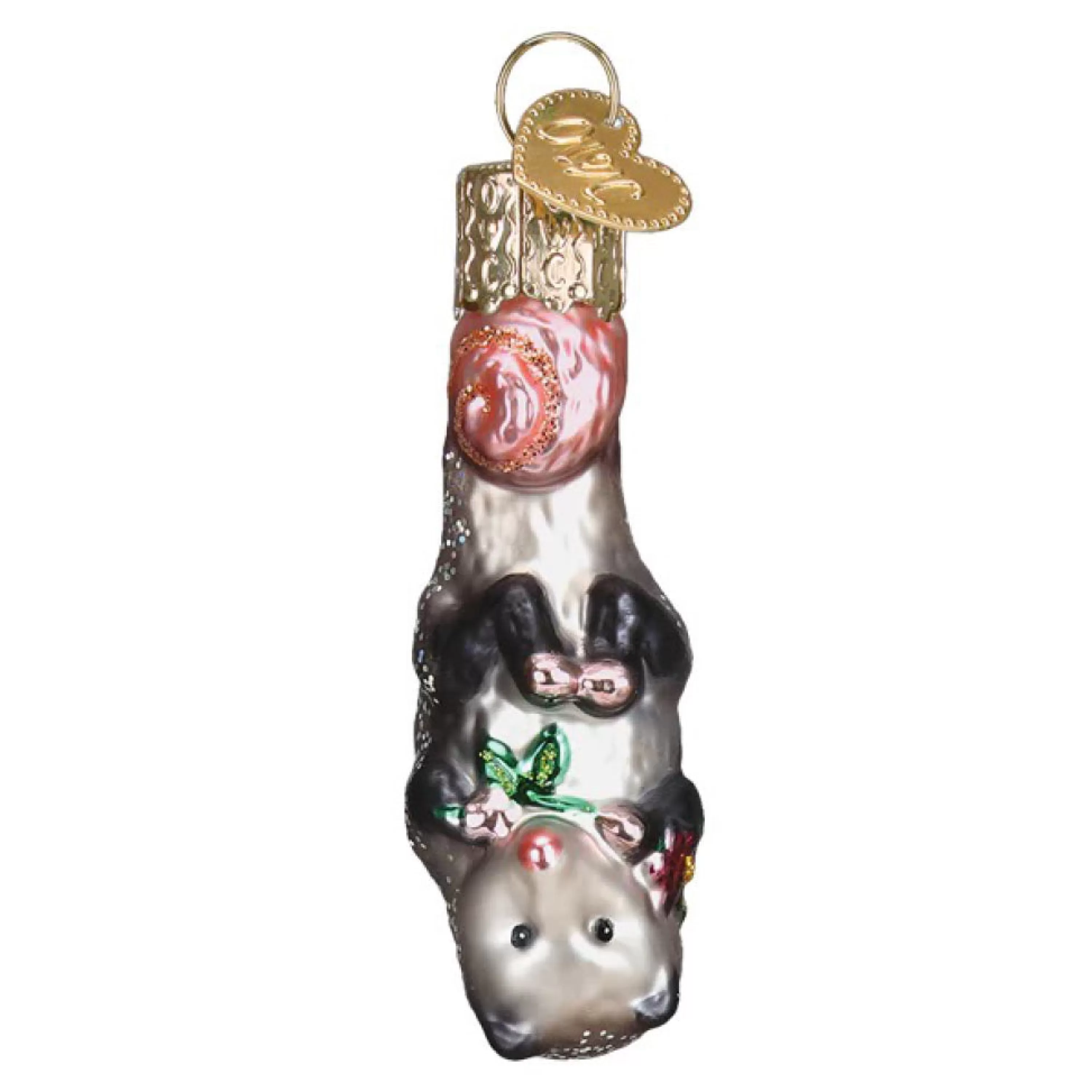 Old World Christmas Mini Opossum Ornament