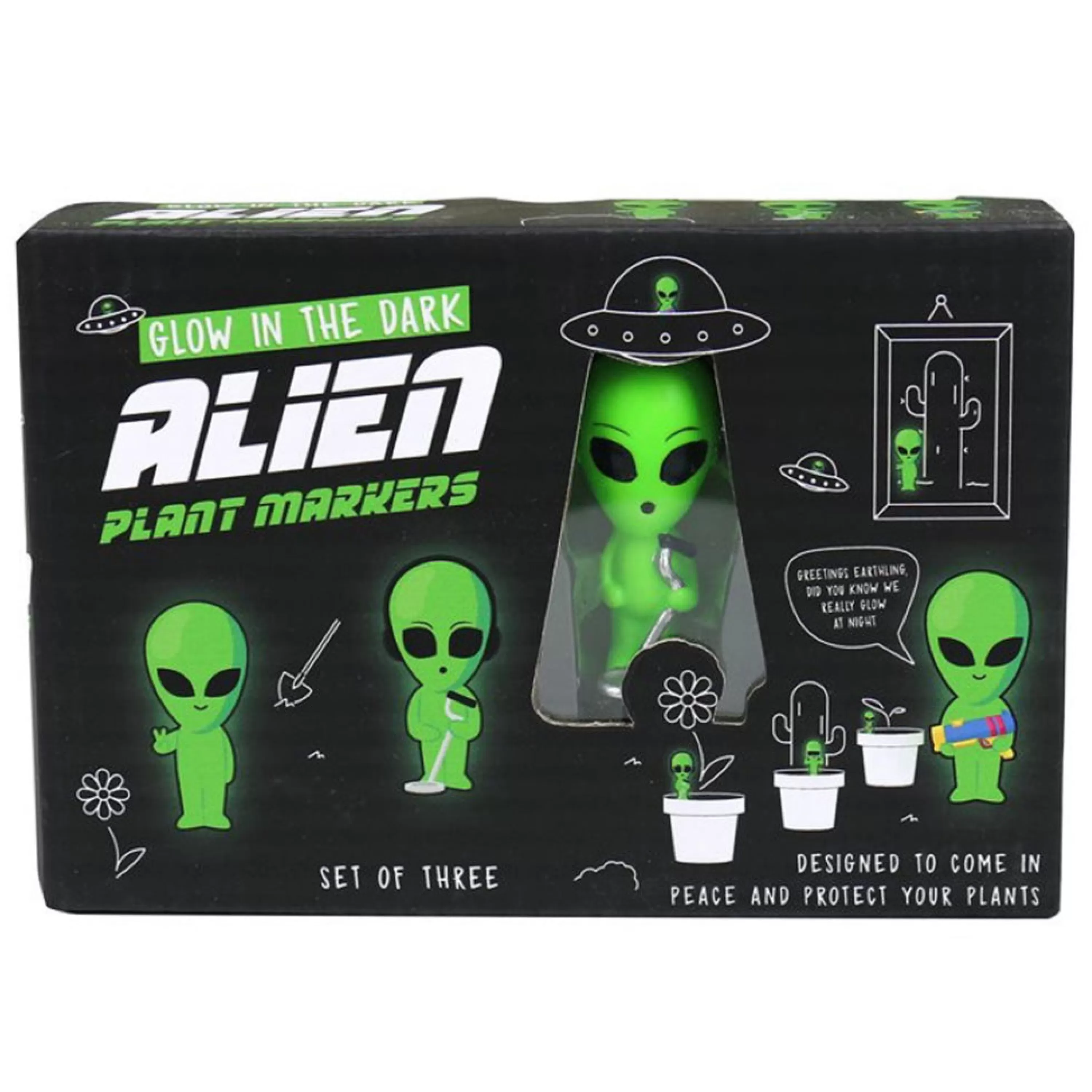 Flash Sale Gift Republic Mini Plant Pot-Aliens