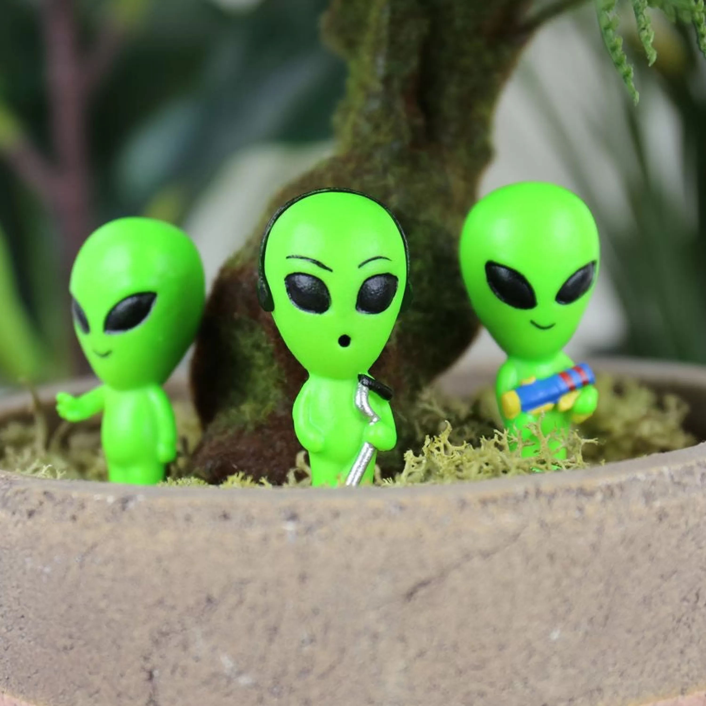 Flash Sale Gift Republic Mini Plant Pot-Aliens