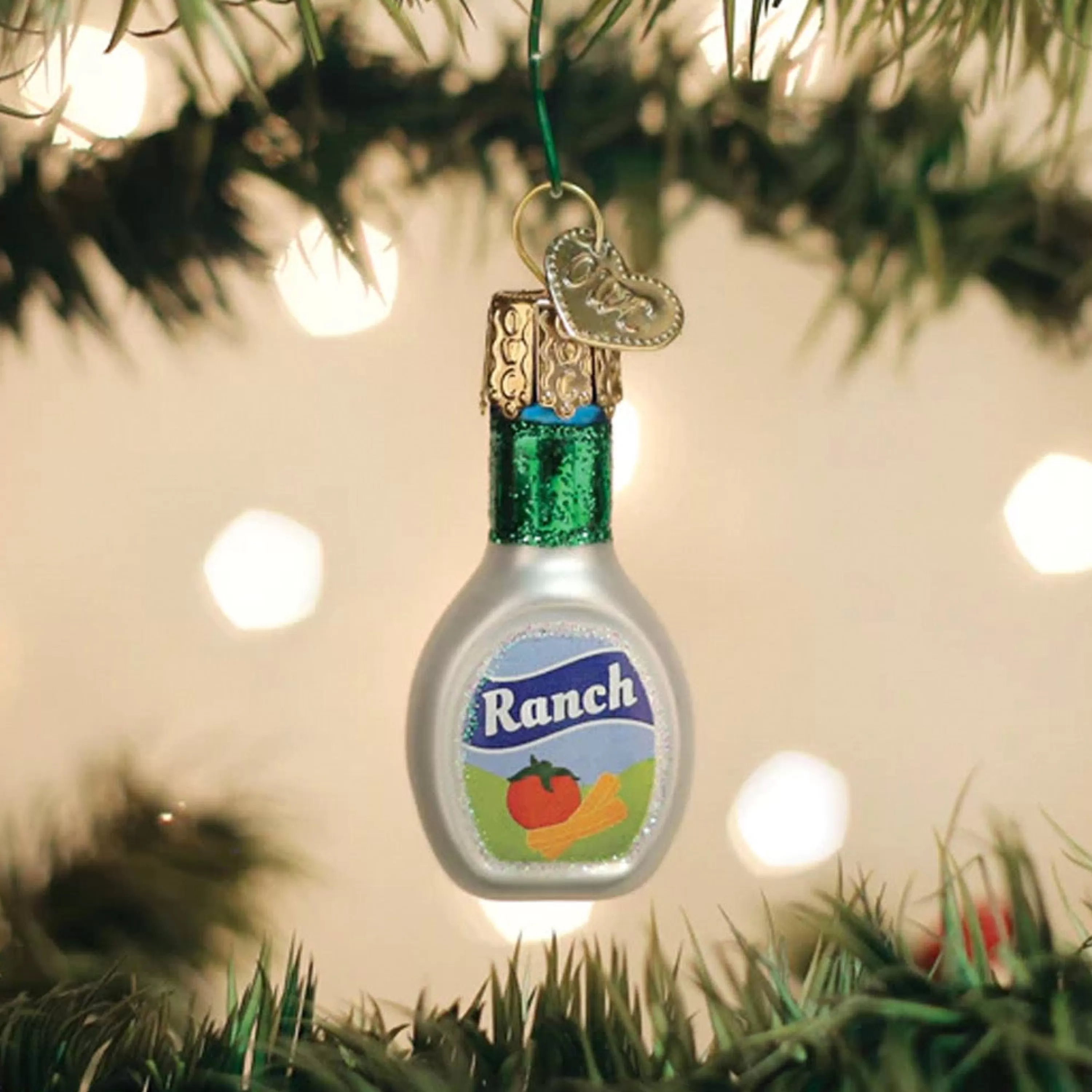 Old World Christmas Mini Ranch Dressing Ornament