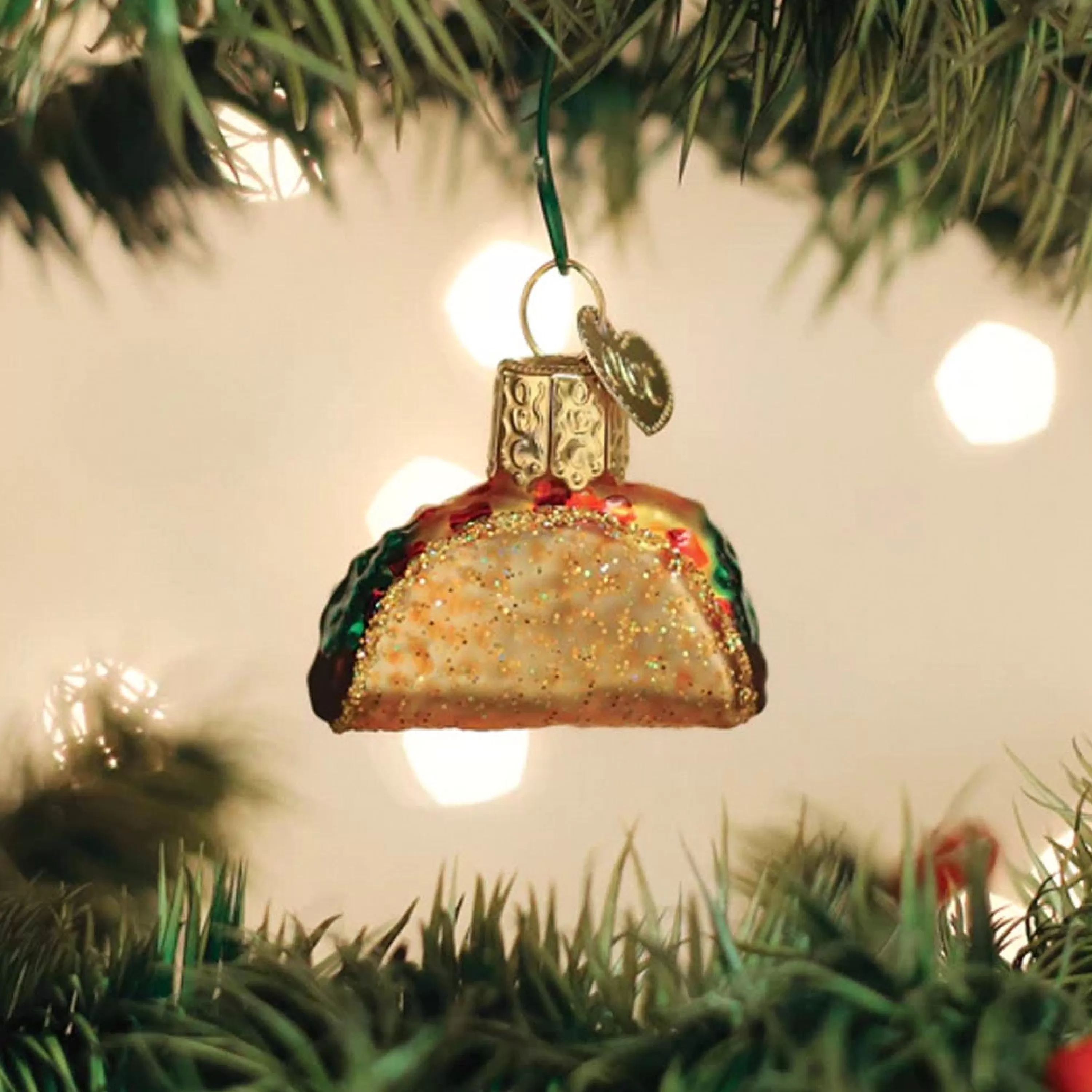 Old World Christmas Mini Taco Ornament