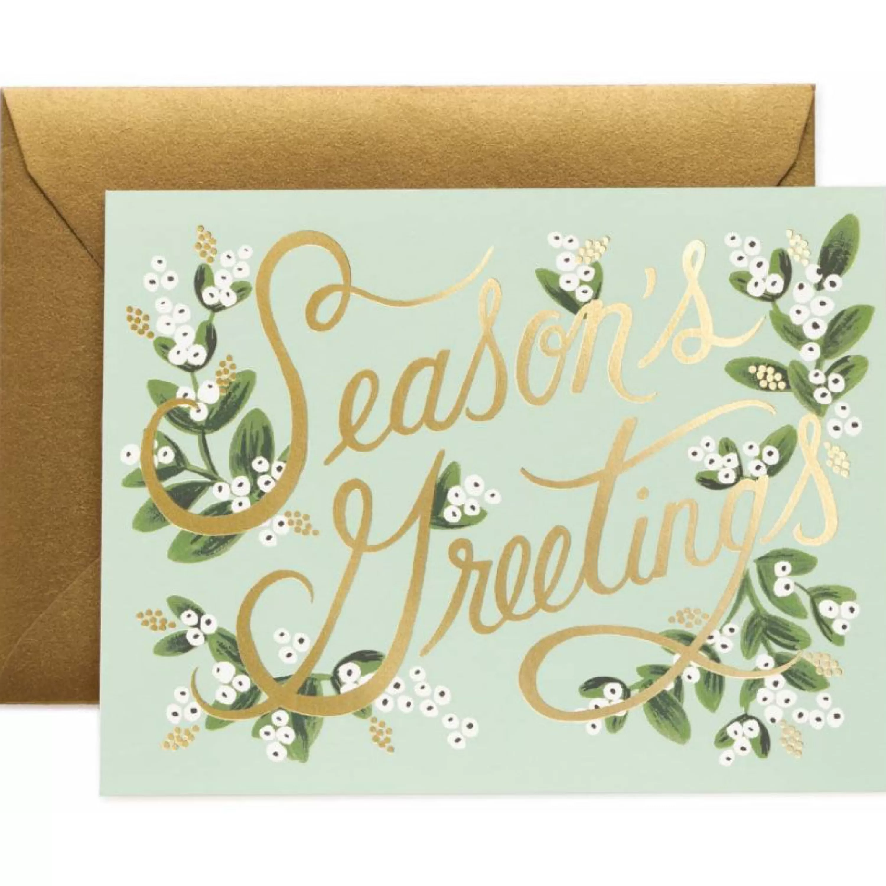 Rifle Paper Co. Mistletoe Season's Greetings Card