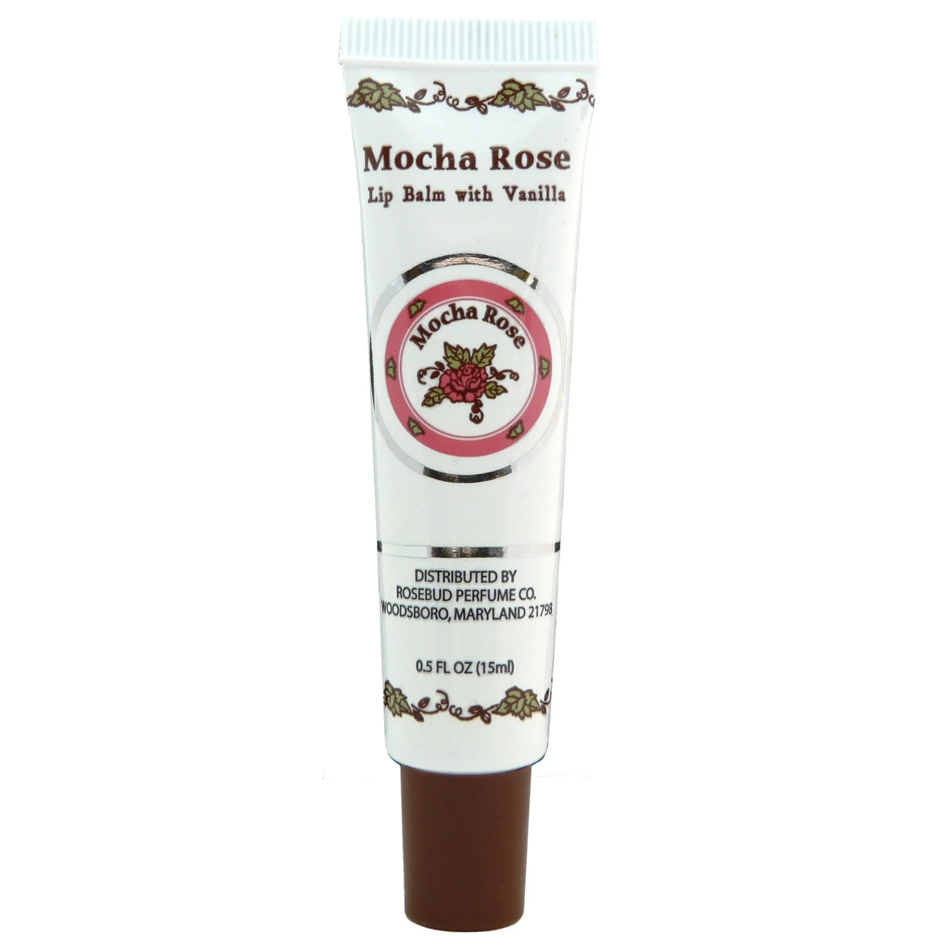 Hot Rosebud Perfume Co. Mocha Rose Lip Balm Tube