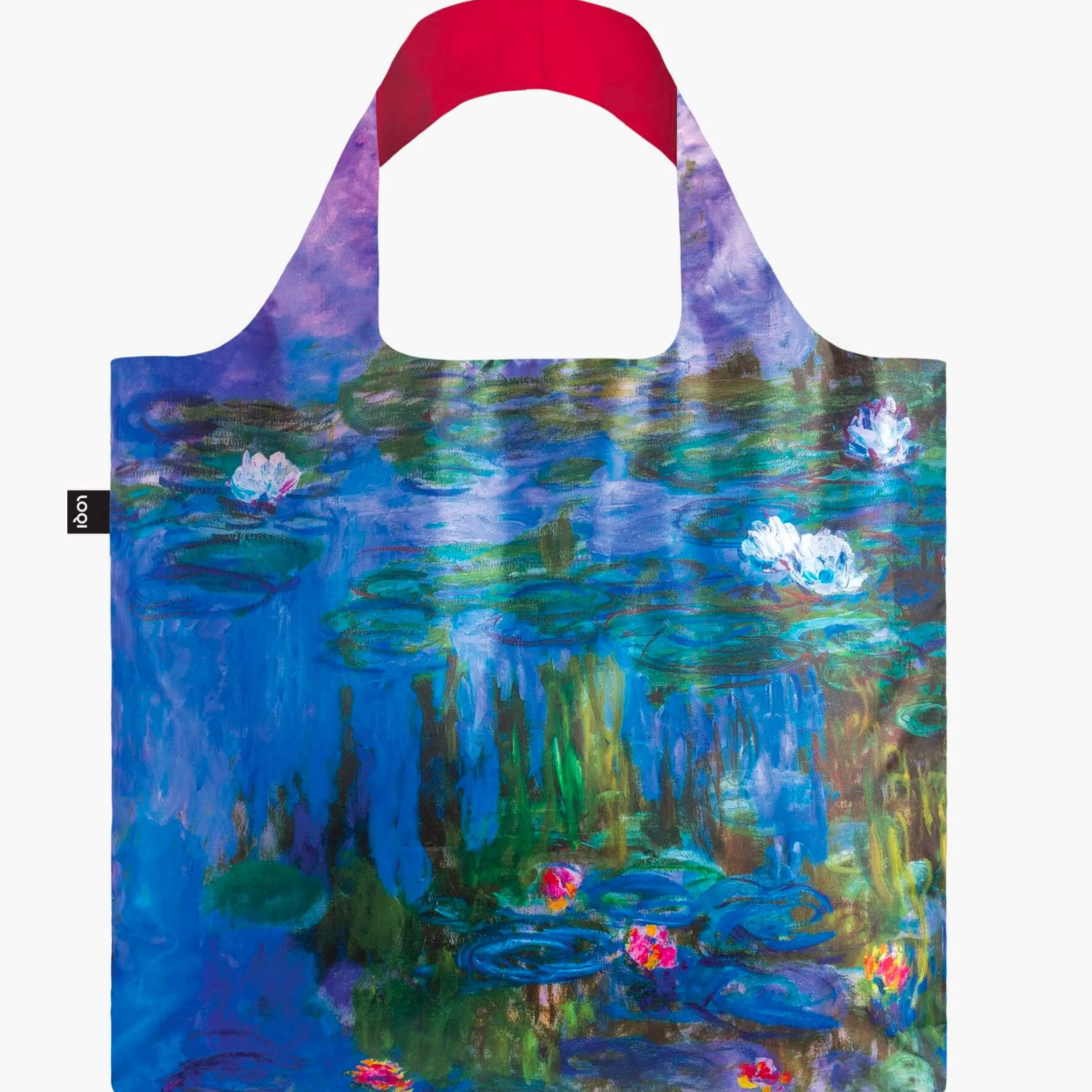 Sale LOQI Monet Water Lilies Recycled Tote Bag