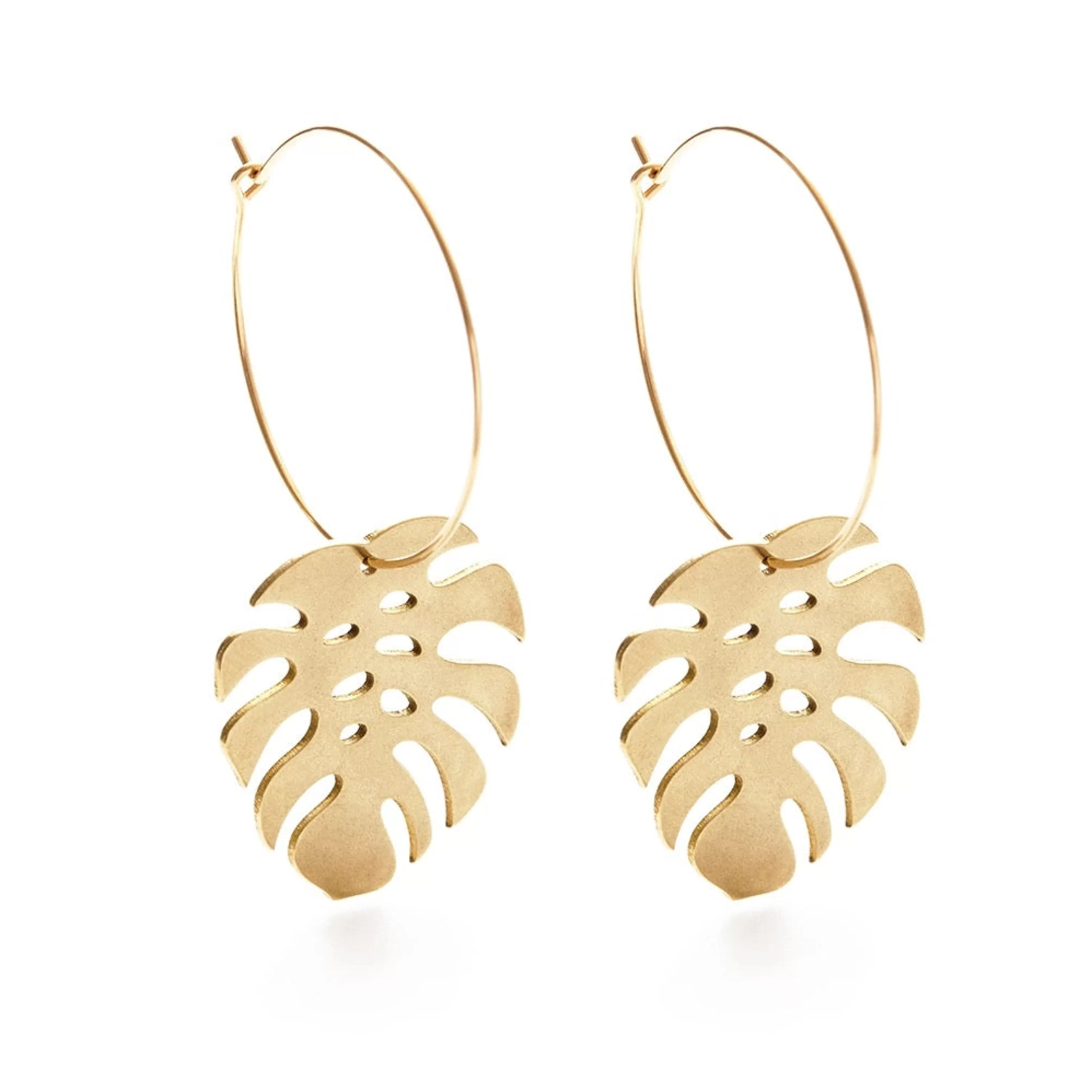 Cheap Amano Studio Monstera Hoop Earrings