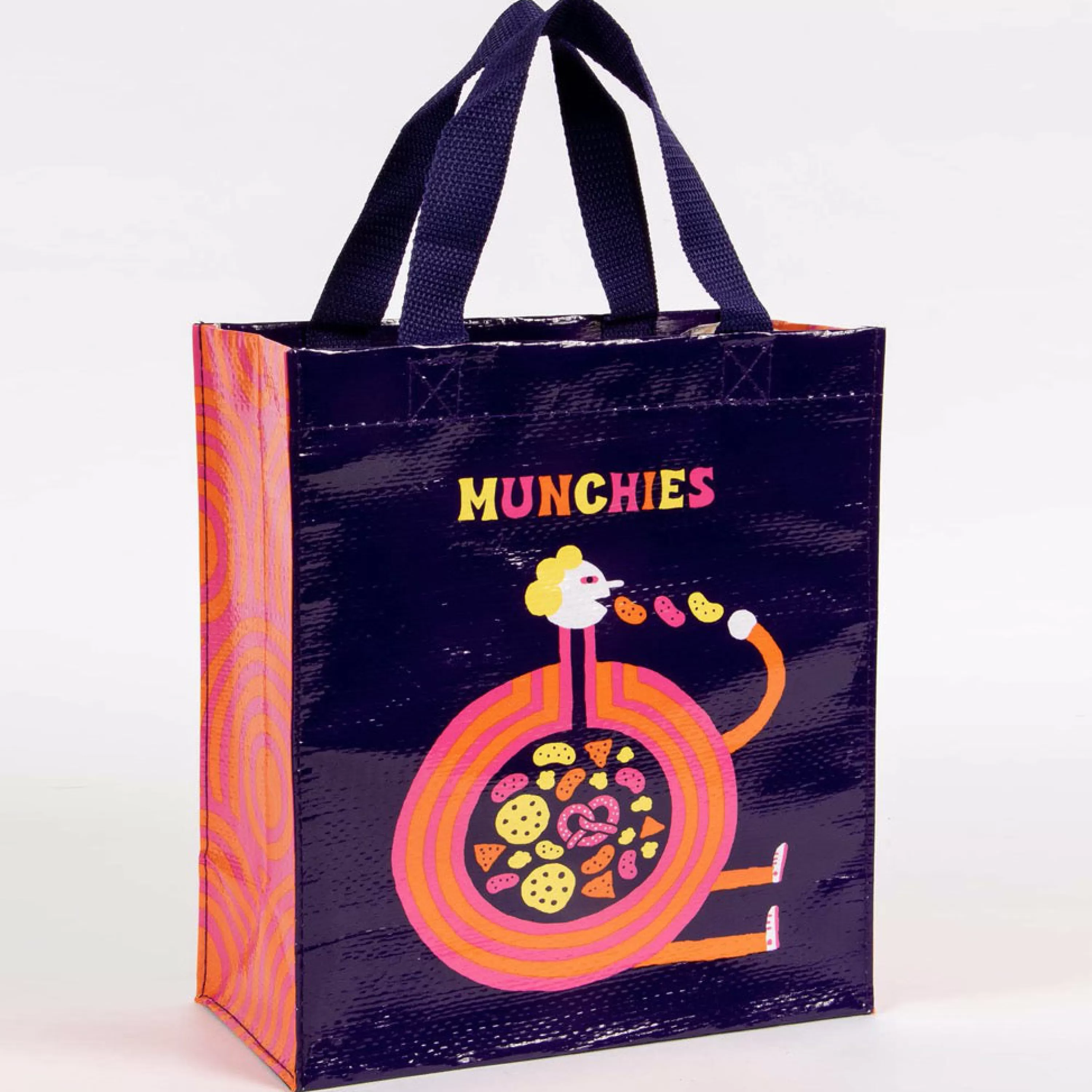 Flash Sale Blue Q Munchies Handy Tote