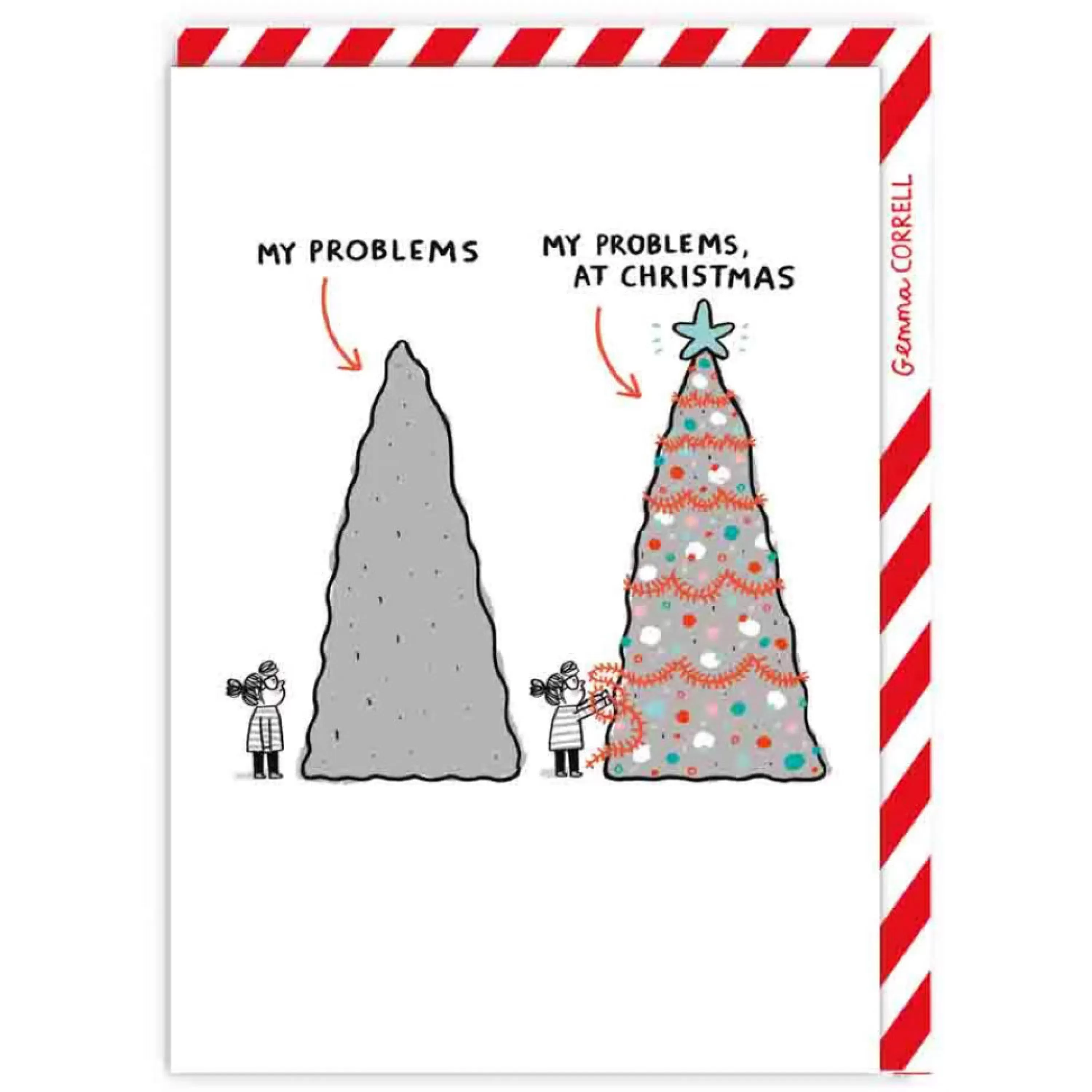 Ohh Deer My Problems At Christmas Card