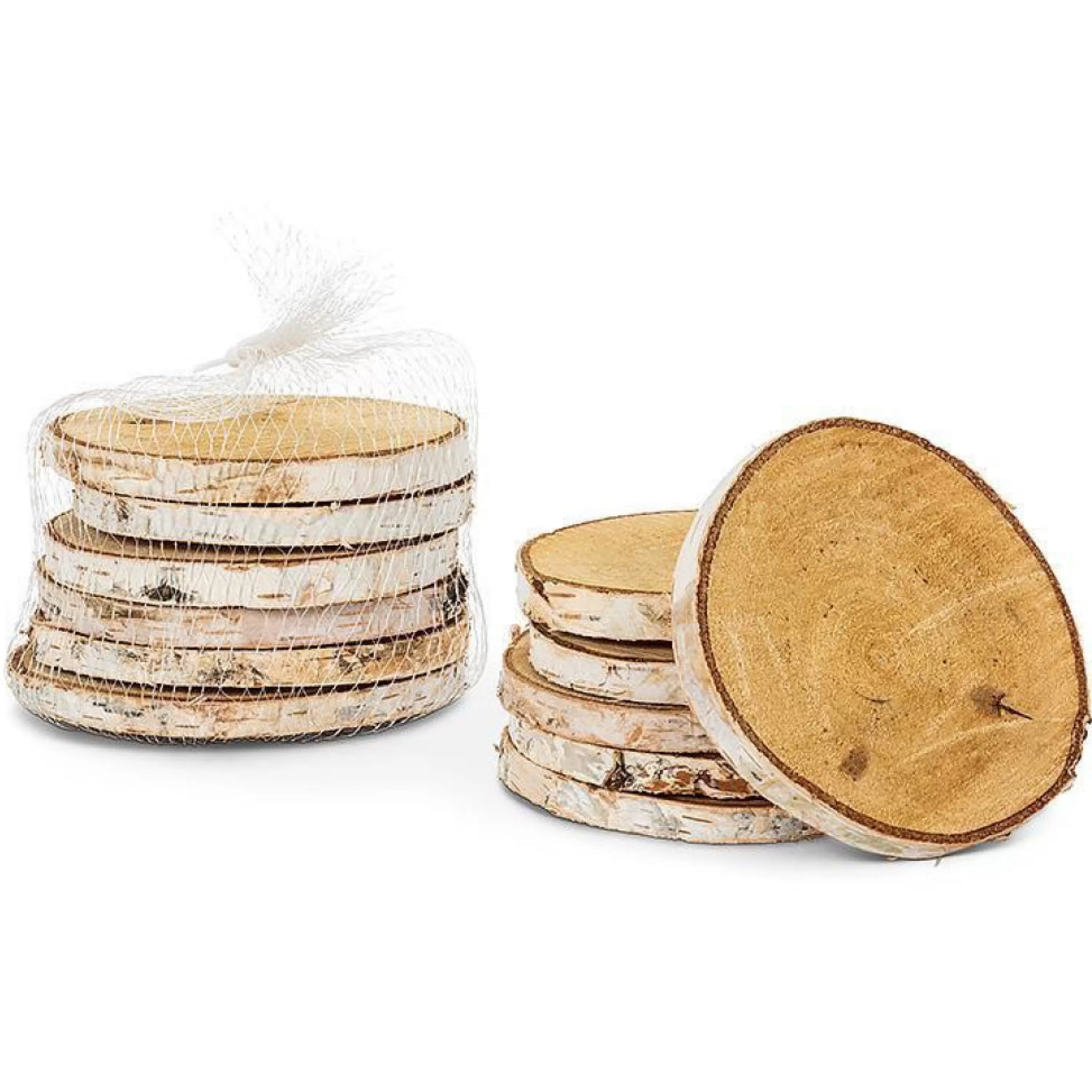 Online Abbott Collection Natural Birch Coasters