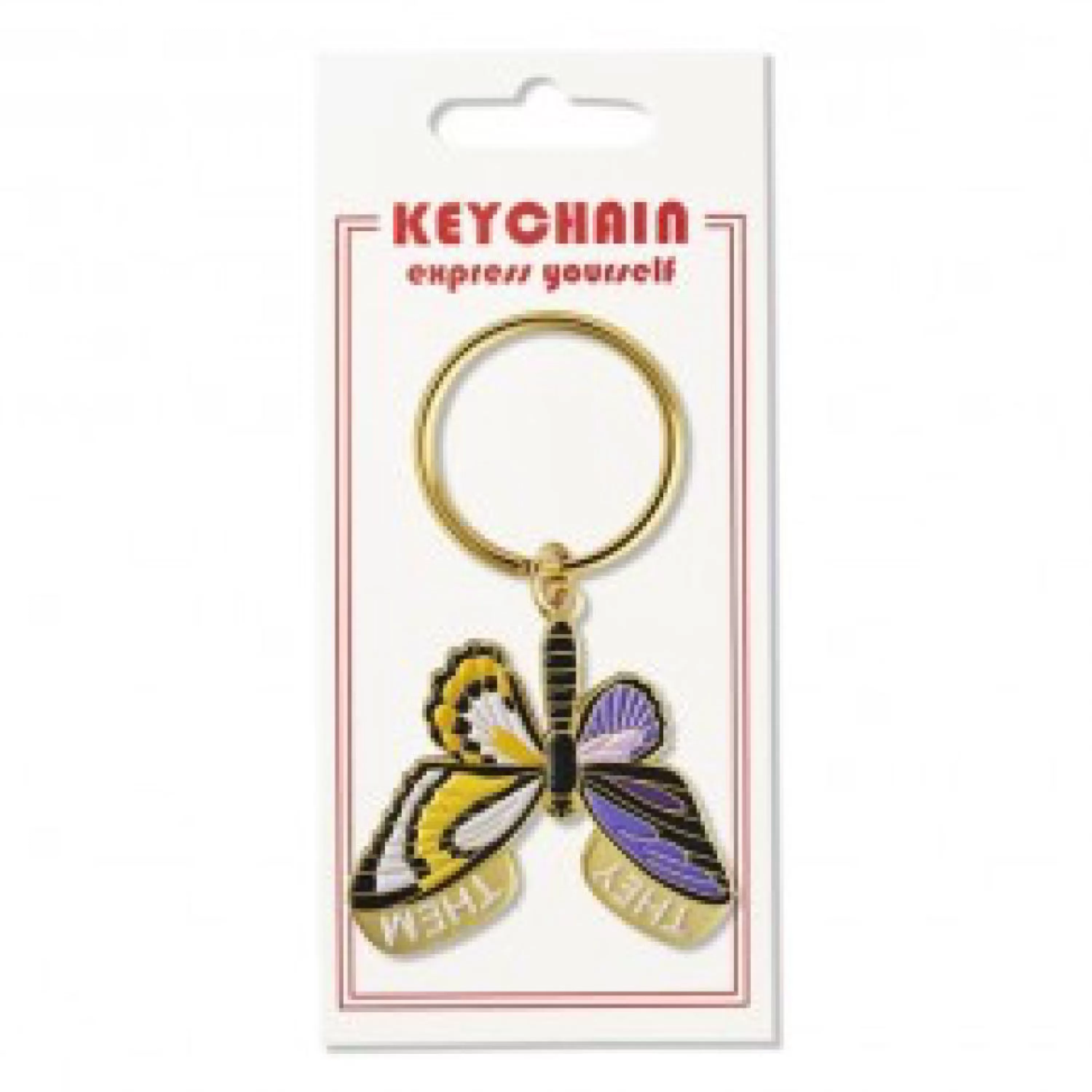 Outlet The Found Non-Binary Butterfly Keychain