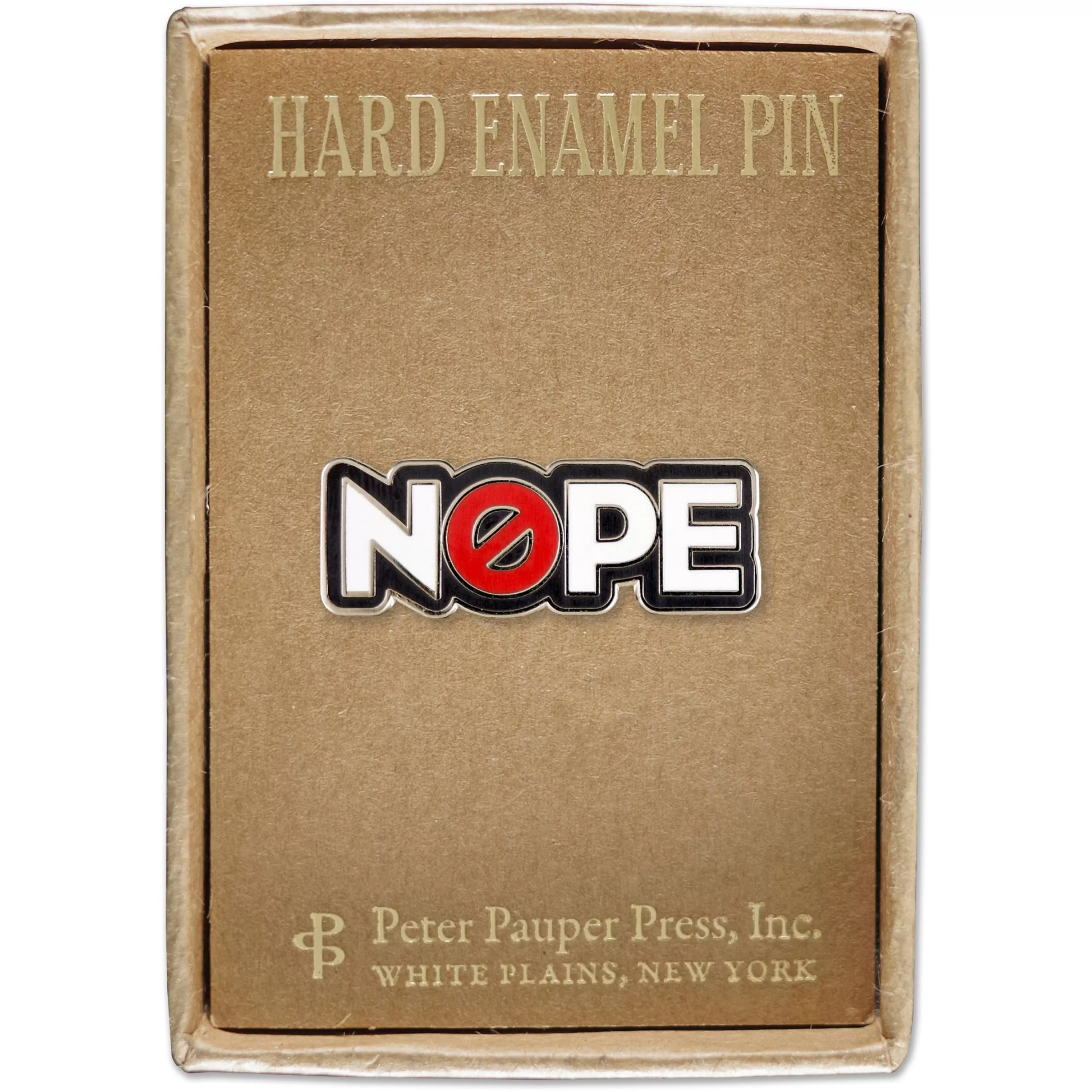 Online Peter Pauper Press Nope Enamel Pin