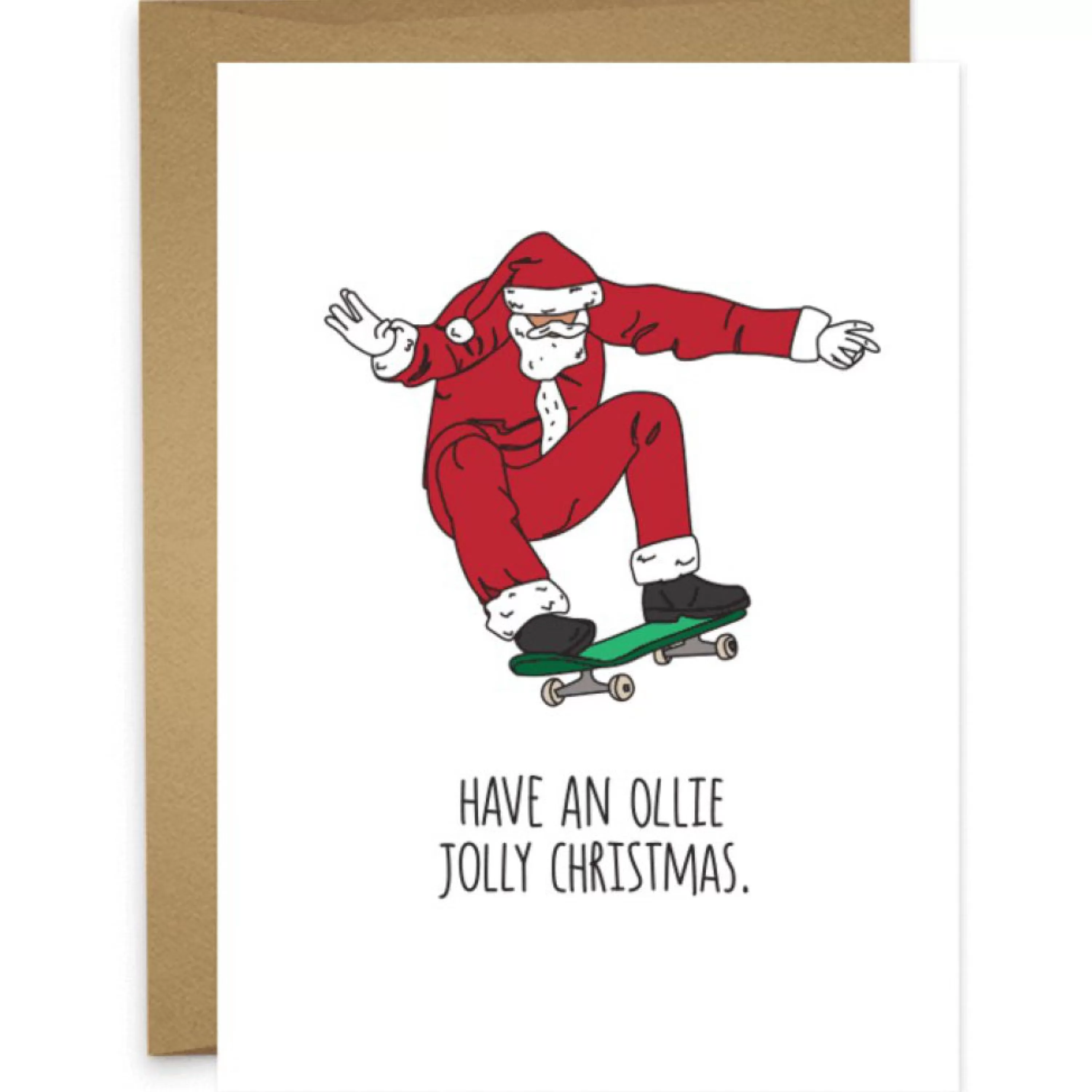 Humdrum Paper Ollie Jolly Christmas Card