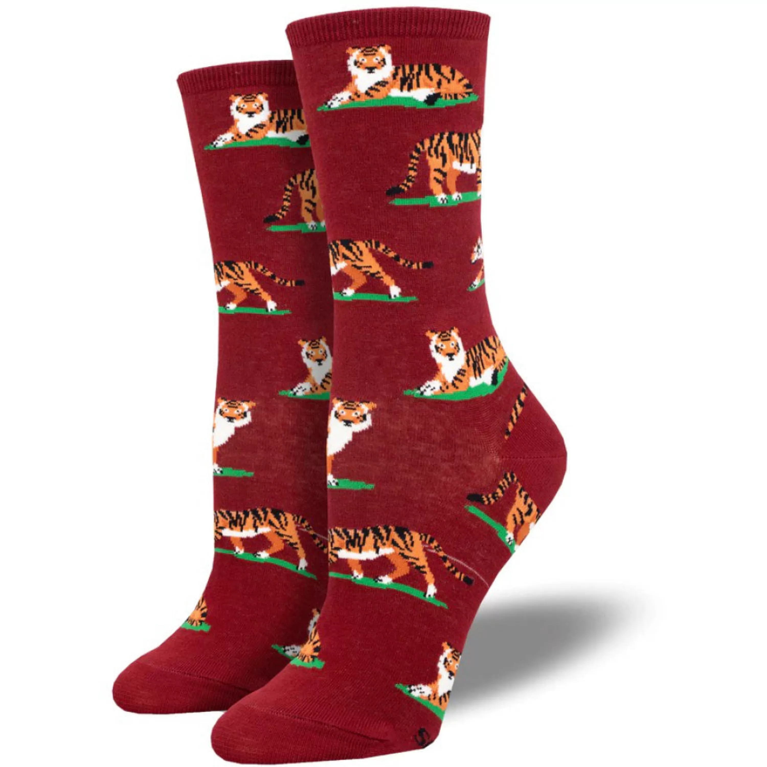 Flash Sale SockSmith On The Prowl Socks Red