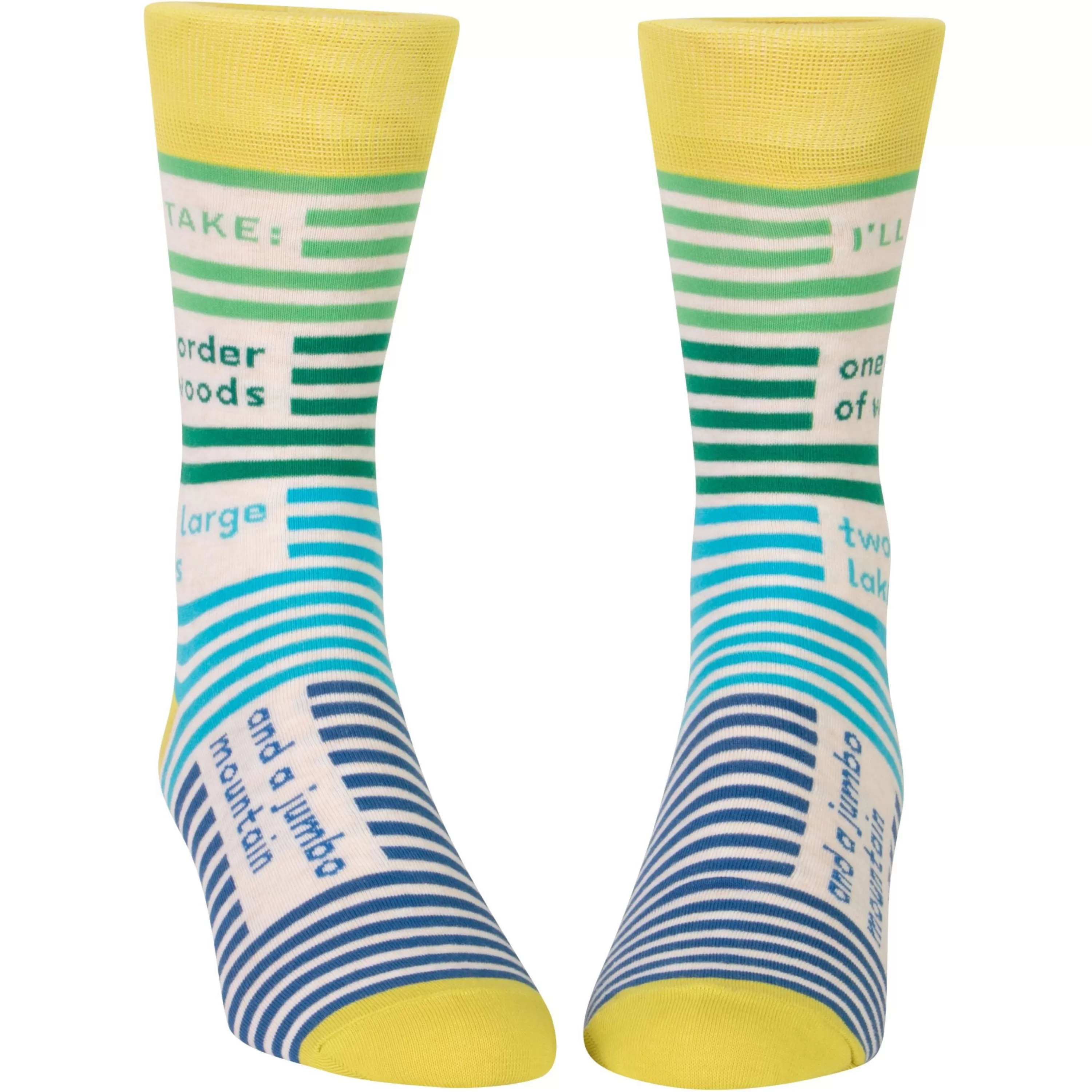 Shop Blue Q One Order Of Woods Men's Socks