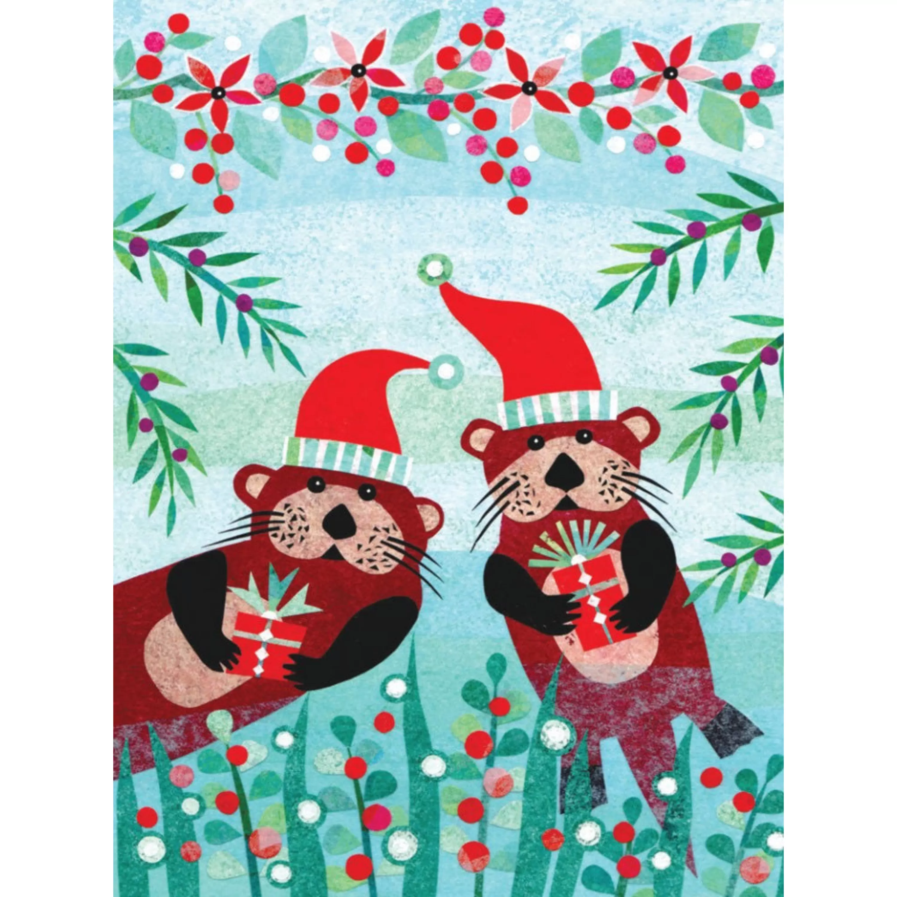 Allport Editions Otter Buddies Boxed Holiday Cards