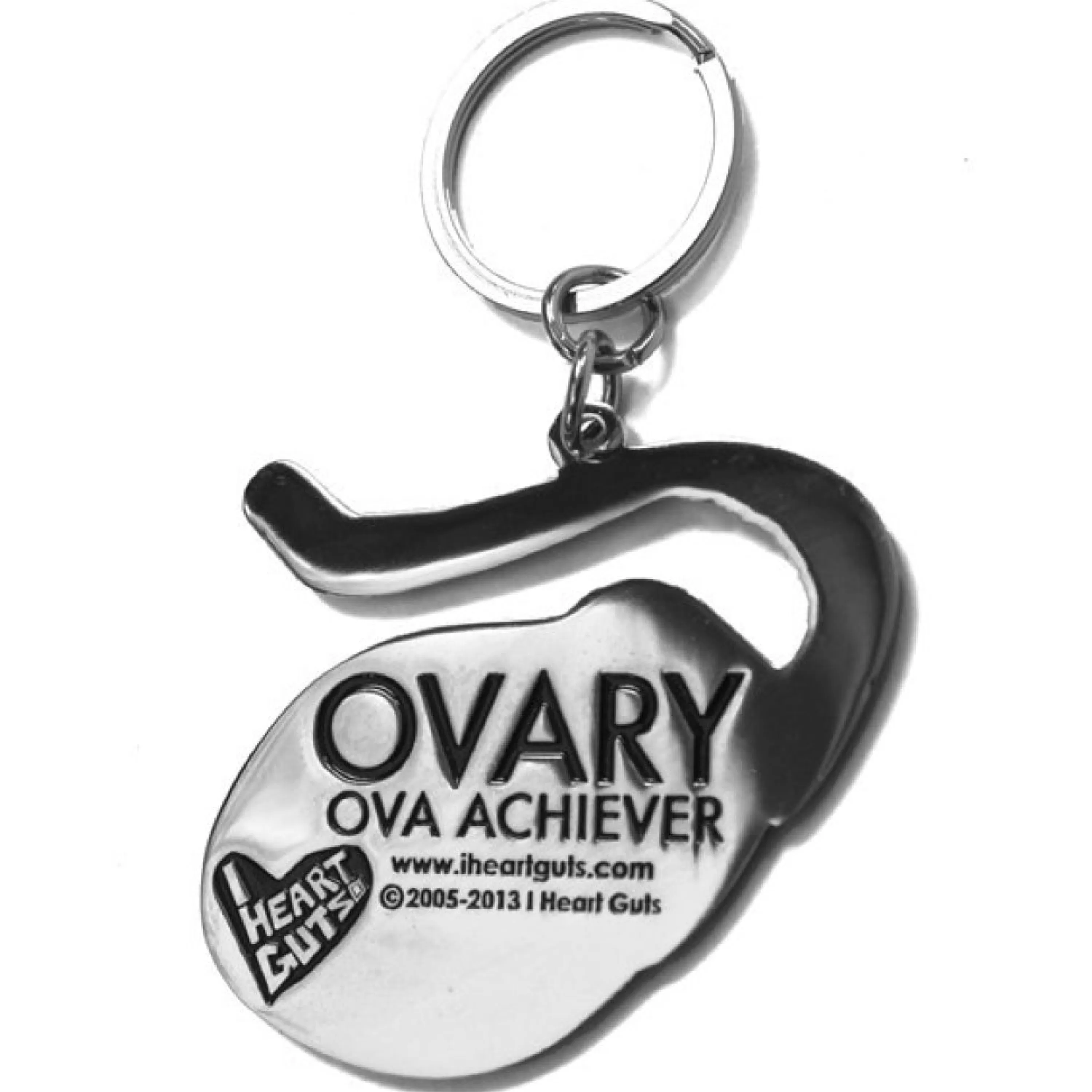 Best I Heart Guts Ovary Key Chain