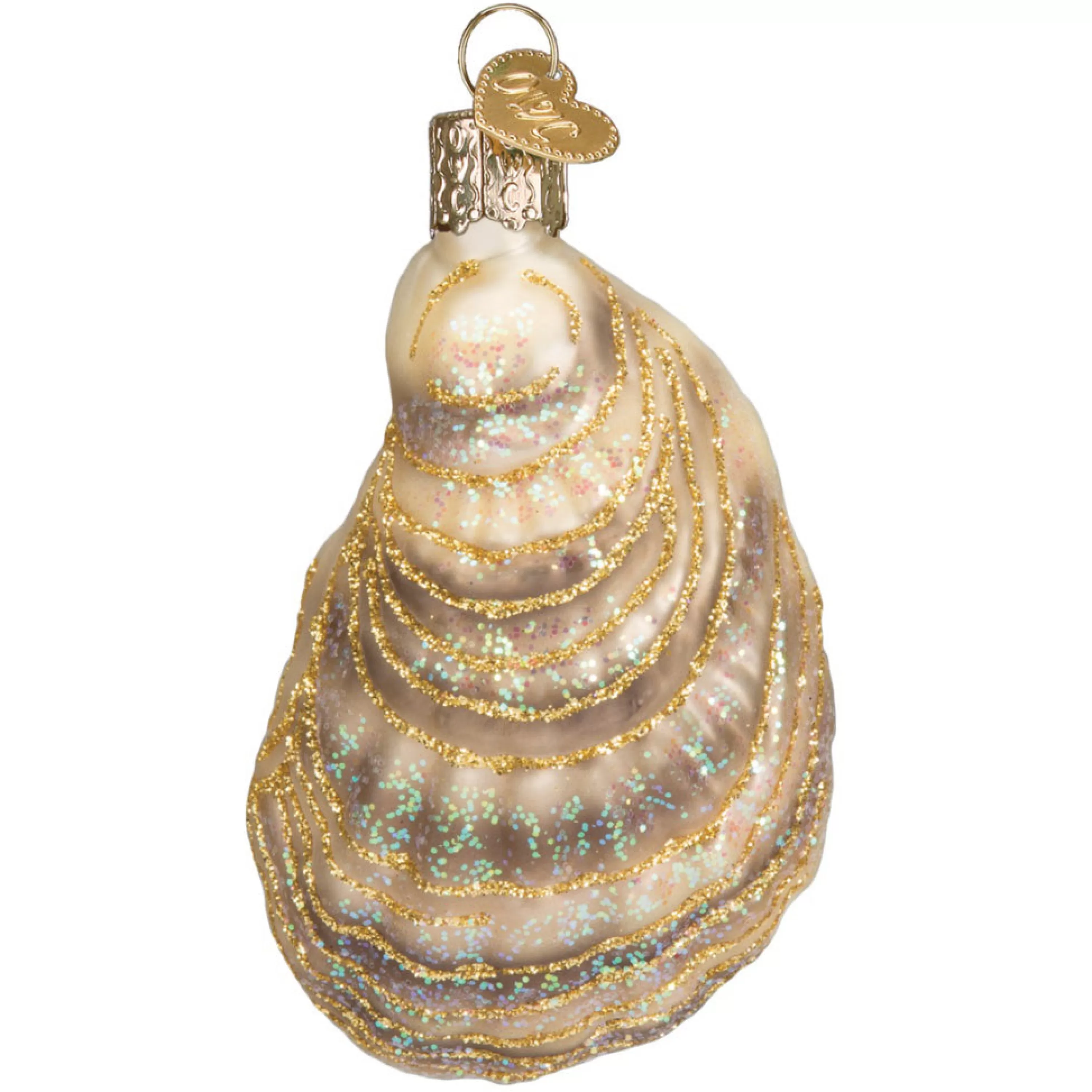 Old World Christmas Oyster With Pearl Ornament