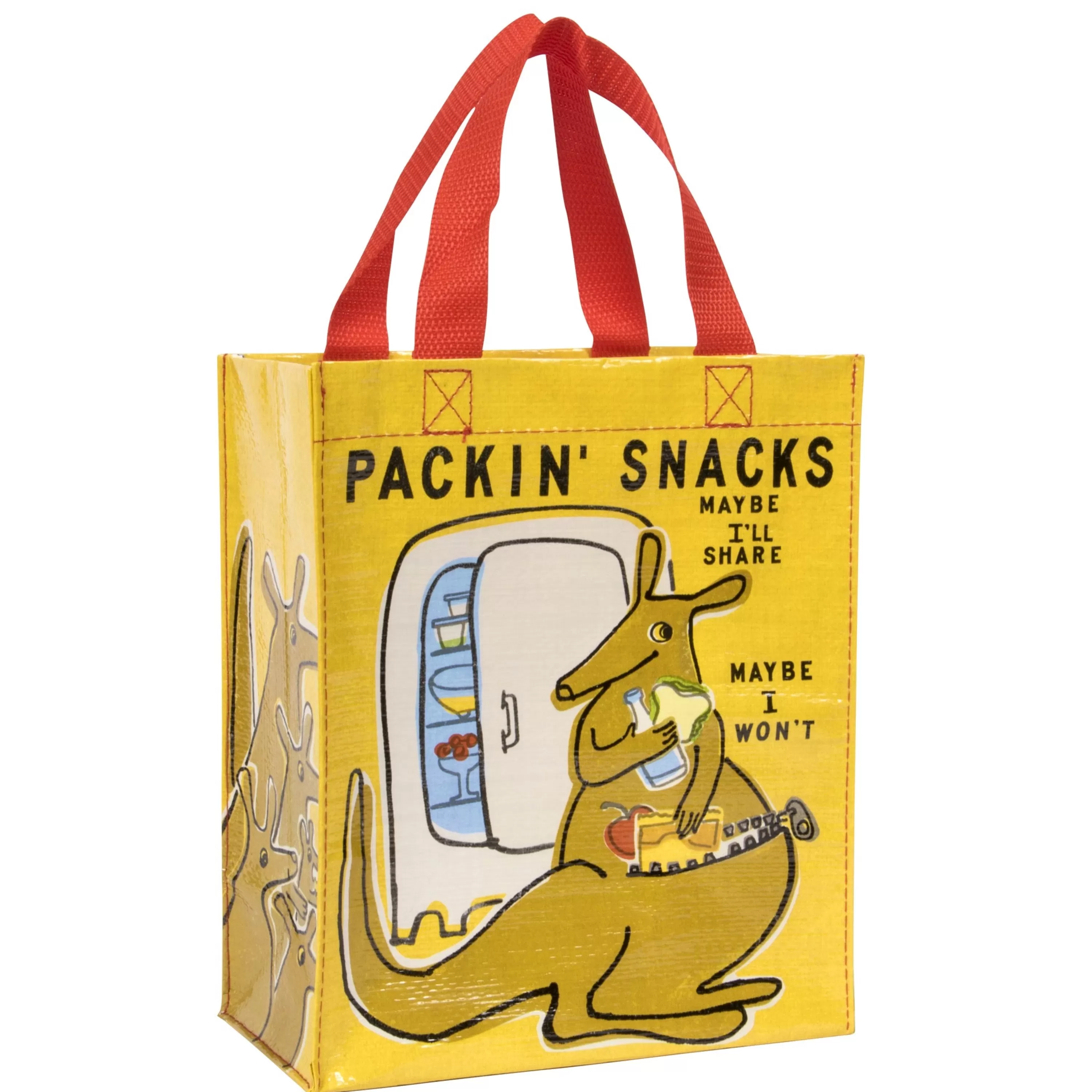 Fashion Blue Q Packin' Snacks Handy Tote