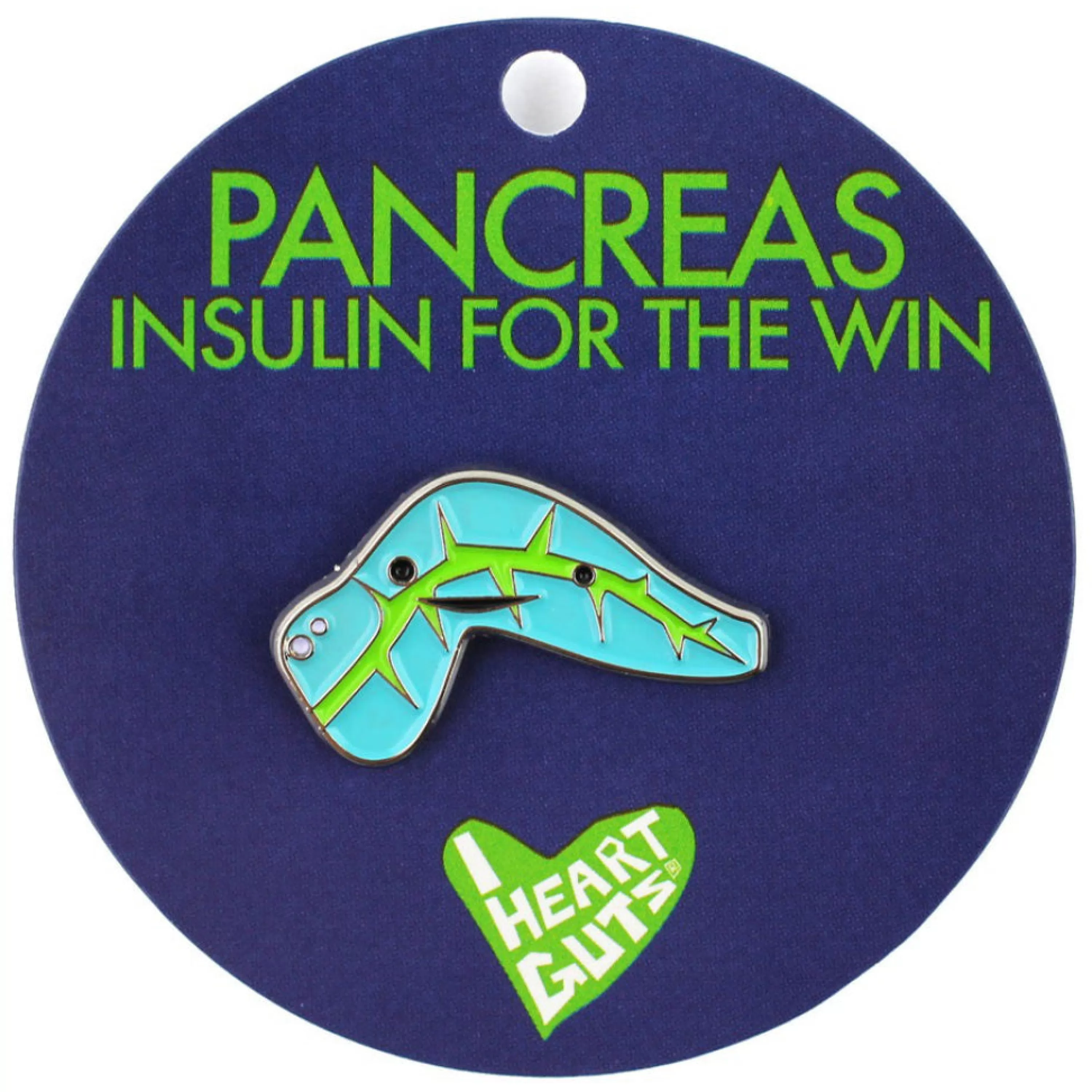 Shop I Heart Guts Pancreas Lapel Pin