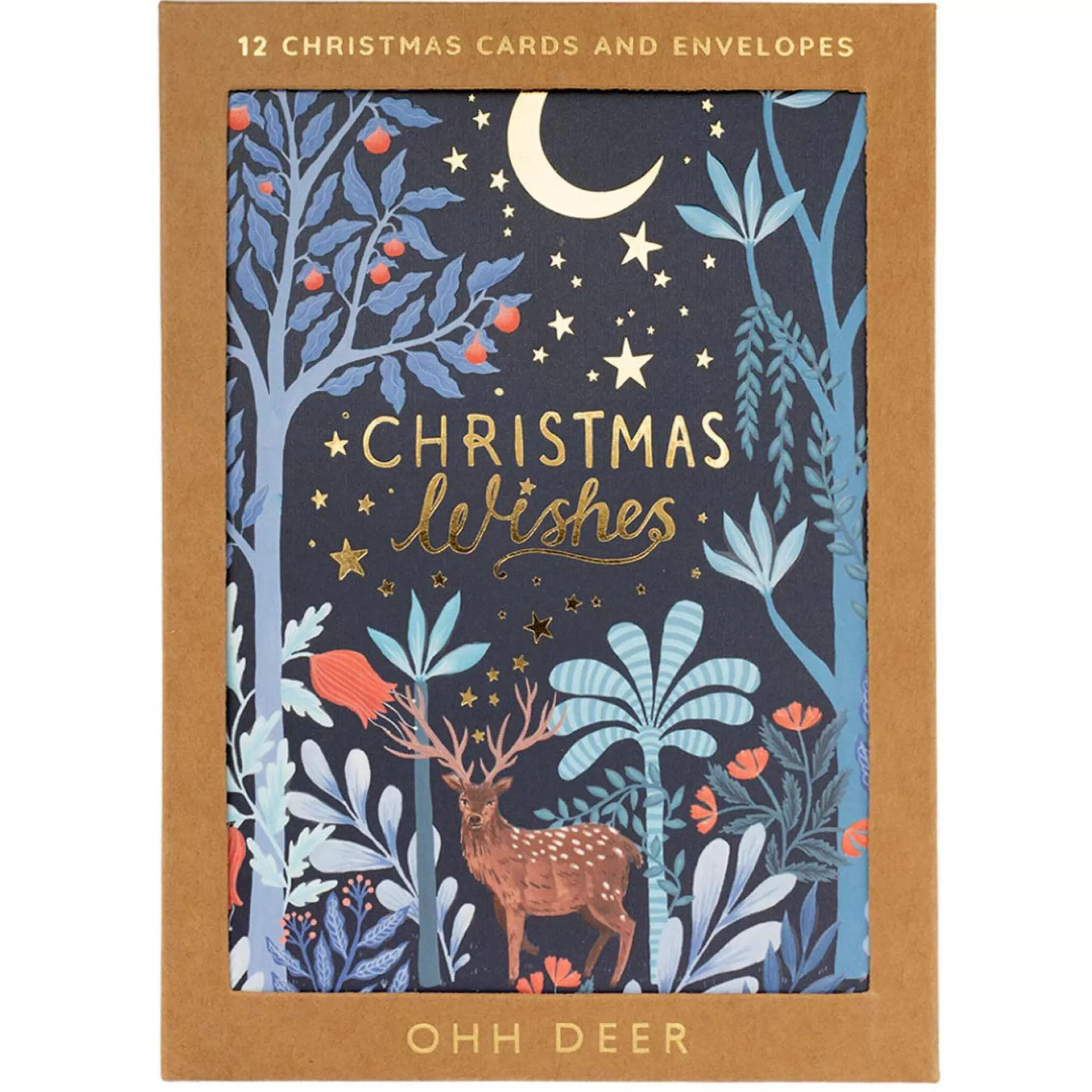 Ohh Deer Papio Press Christmas Card Set