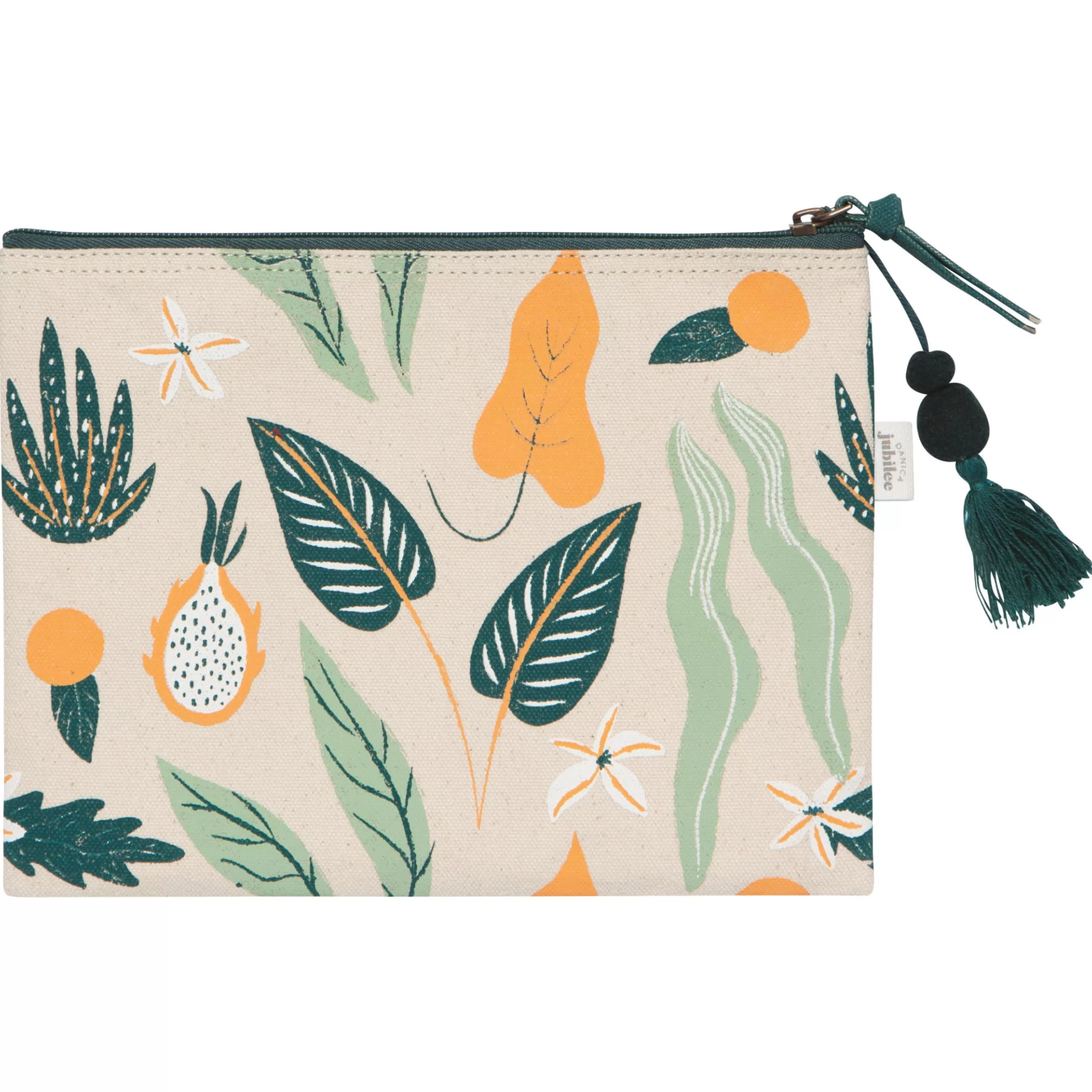 Store Danica Paradise Foliage Zipper Pouches Set Of 2