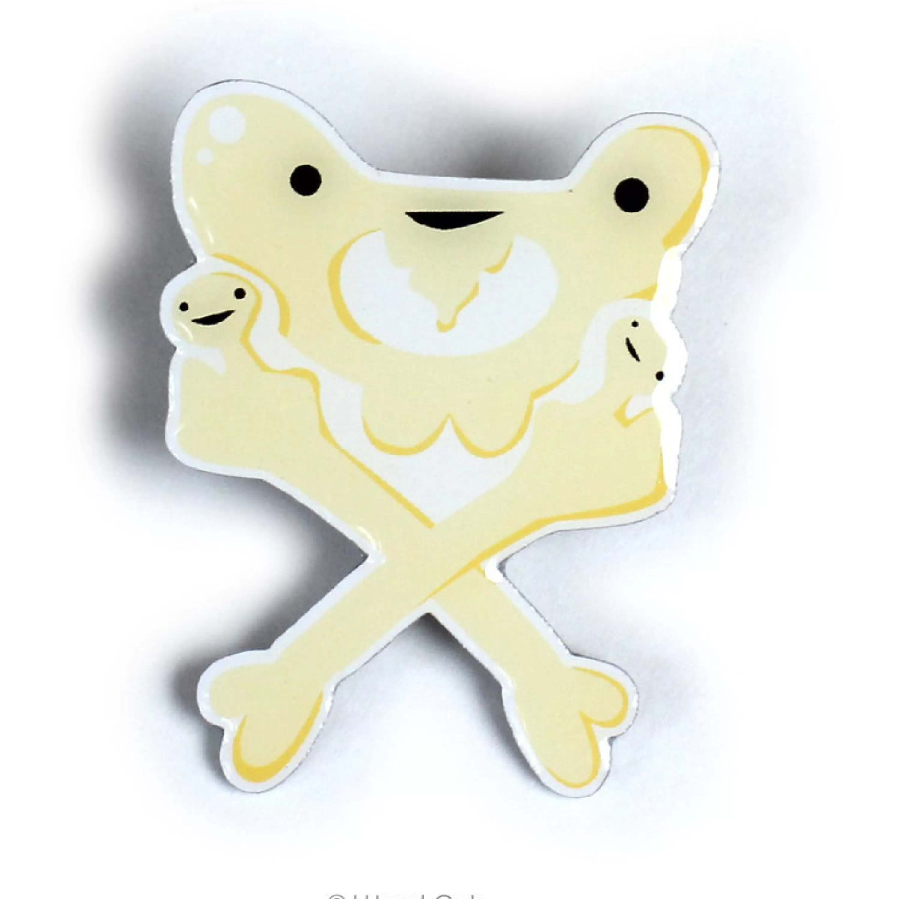 Outlet I Heart Guts Pelvis Lapel Pin