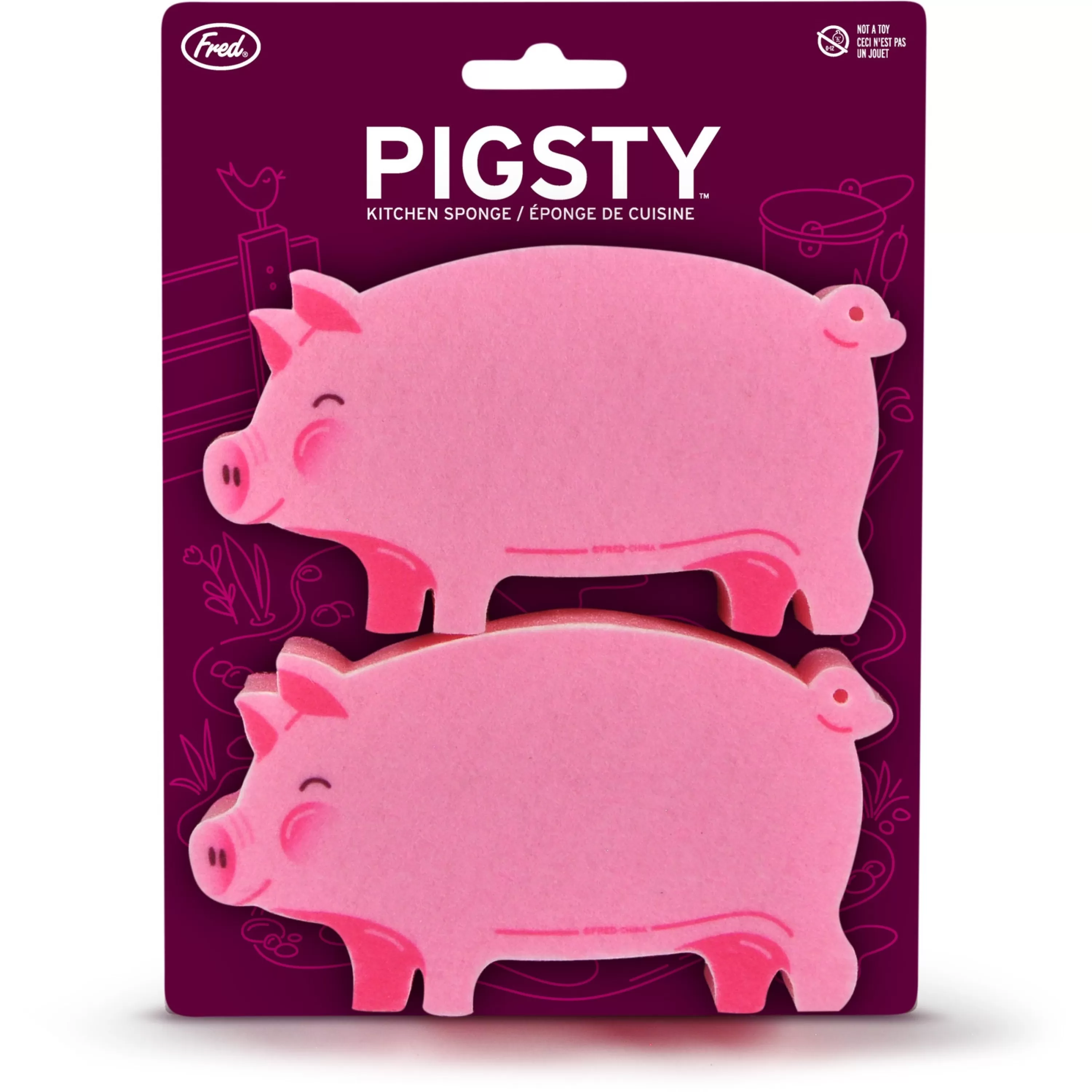 Online Fred & Friends Pigsty Sponges