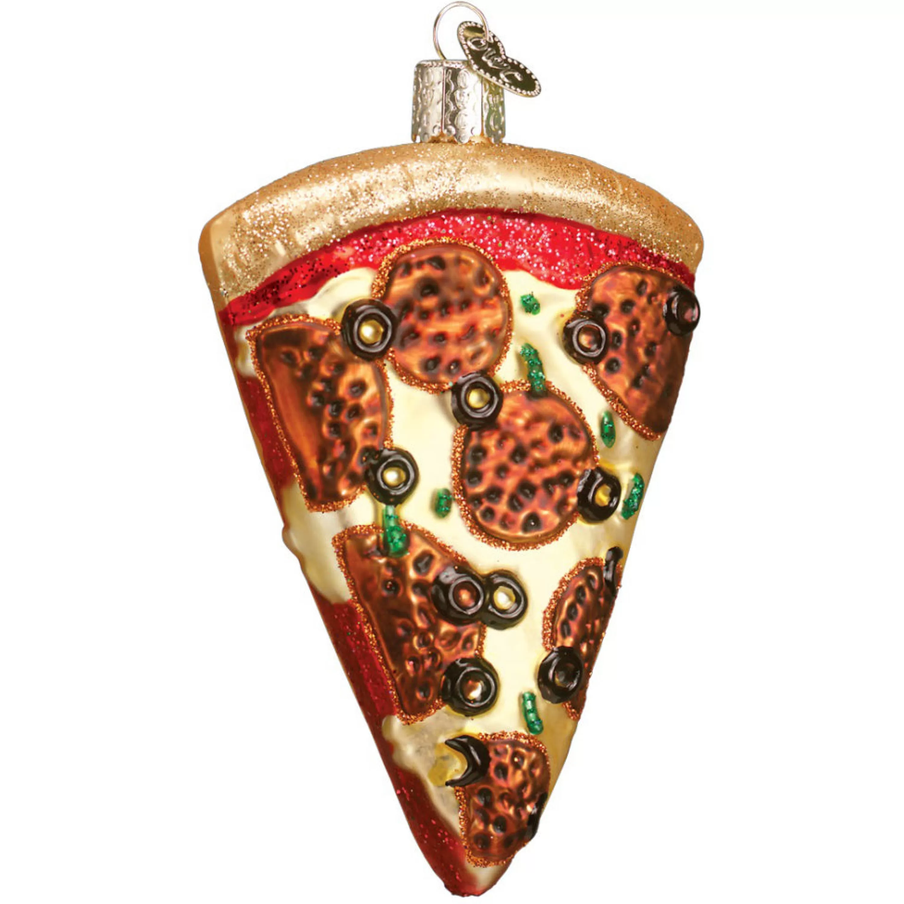 Old World Christmas Pizza Slice Ornament