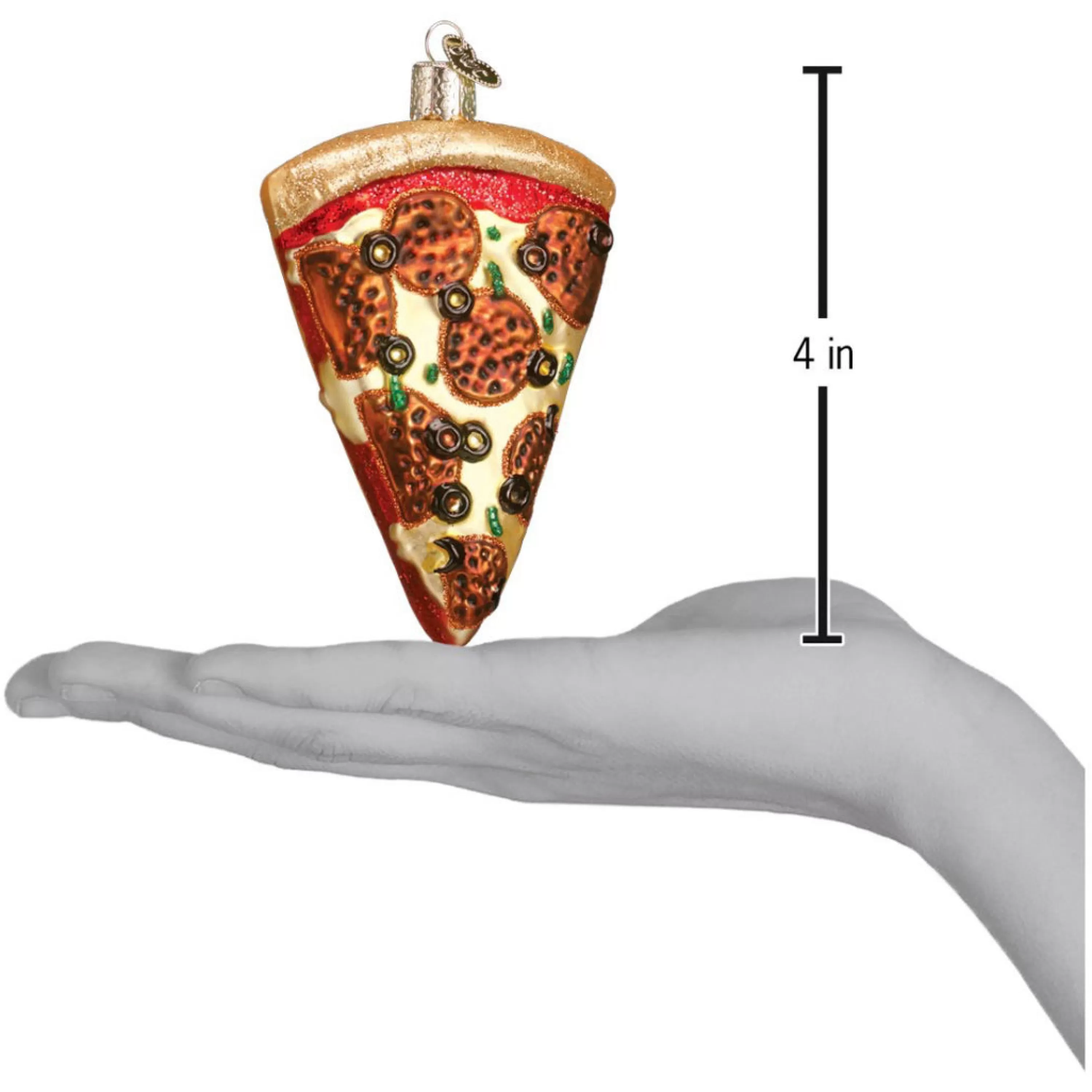 Old World Christmas Pizza Slice Ornament