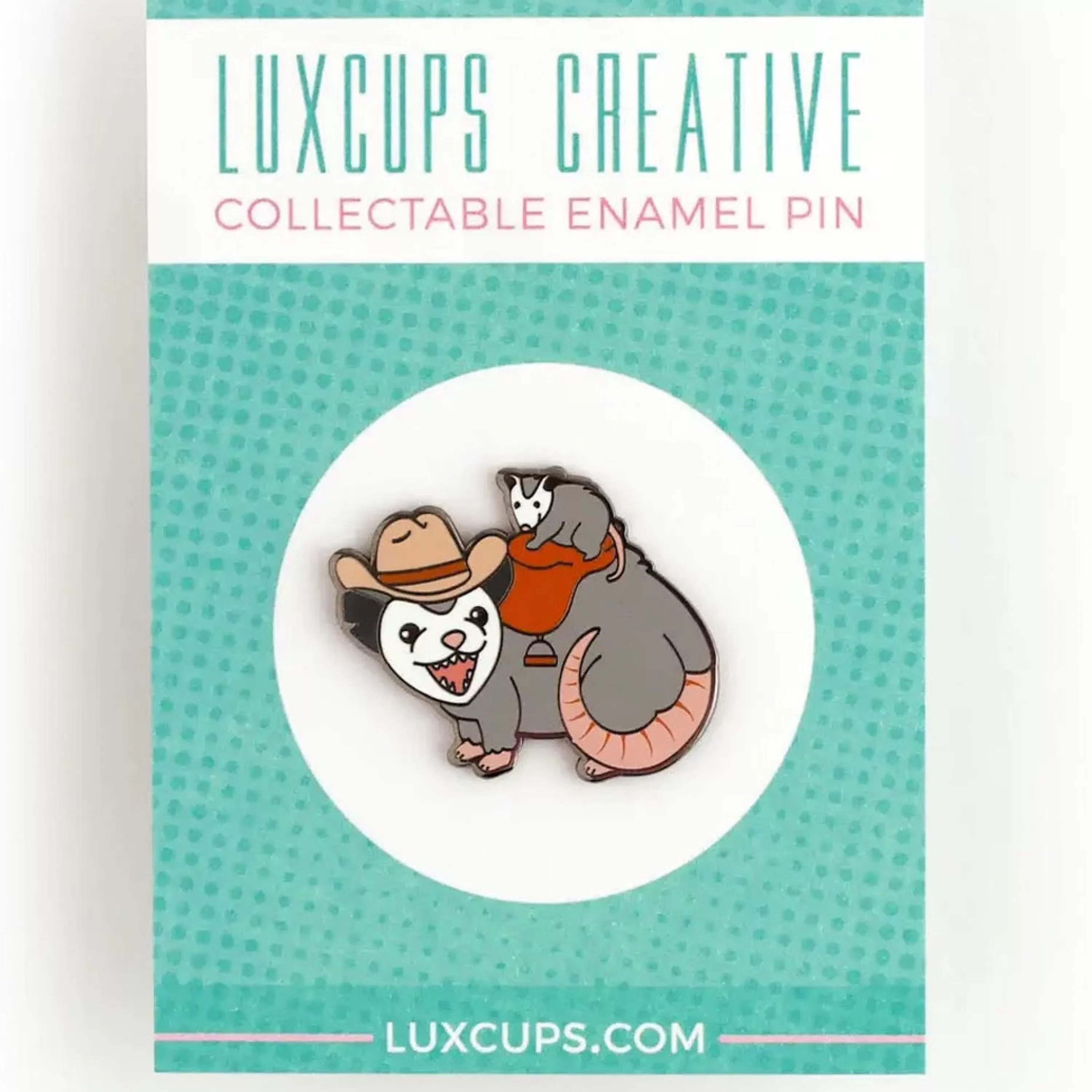 Best LuxCups Creative Possum Posse Pin