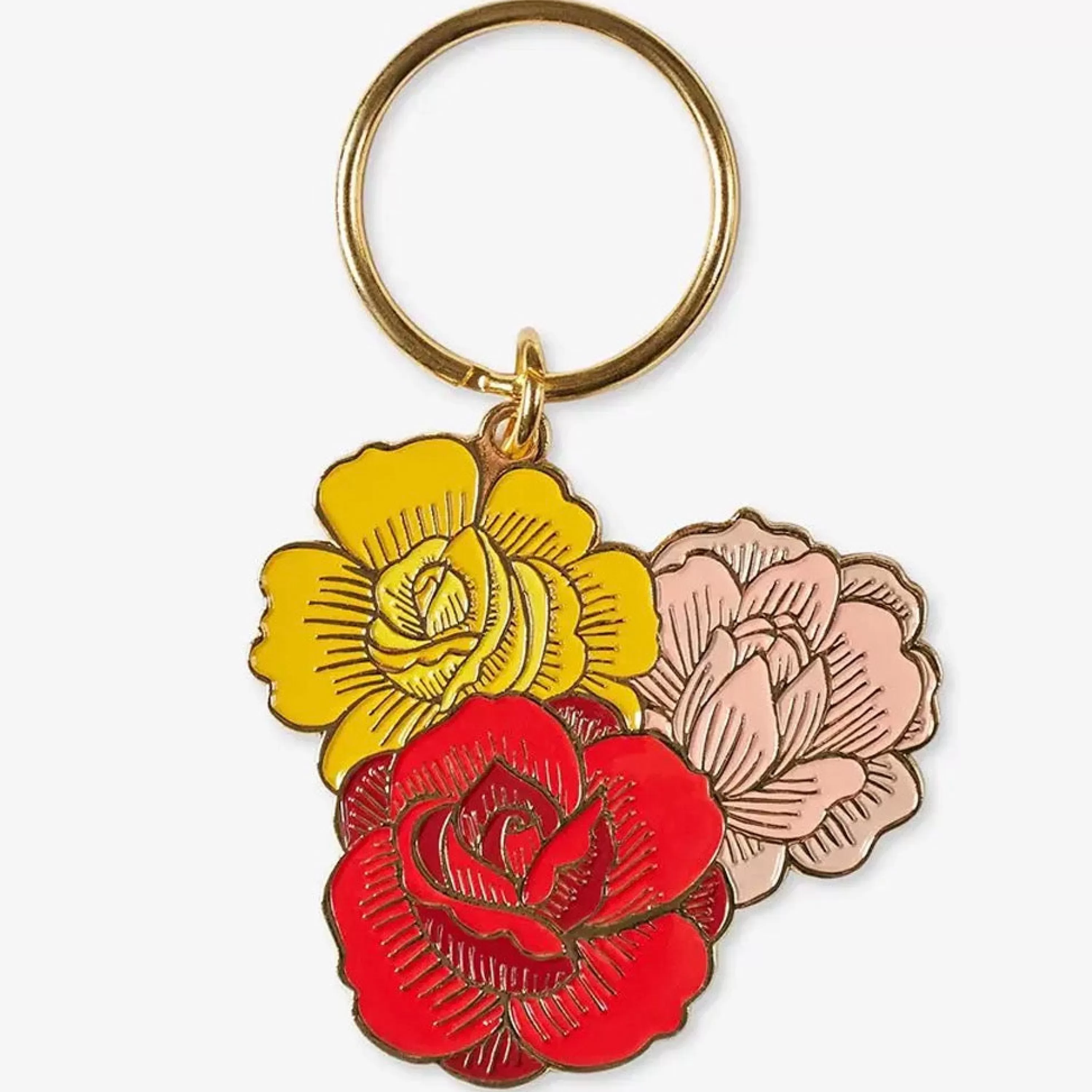 Sale The Good Twin Posy Flowers Keychain