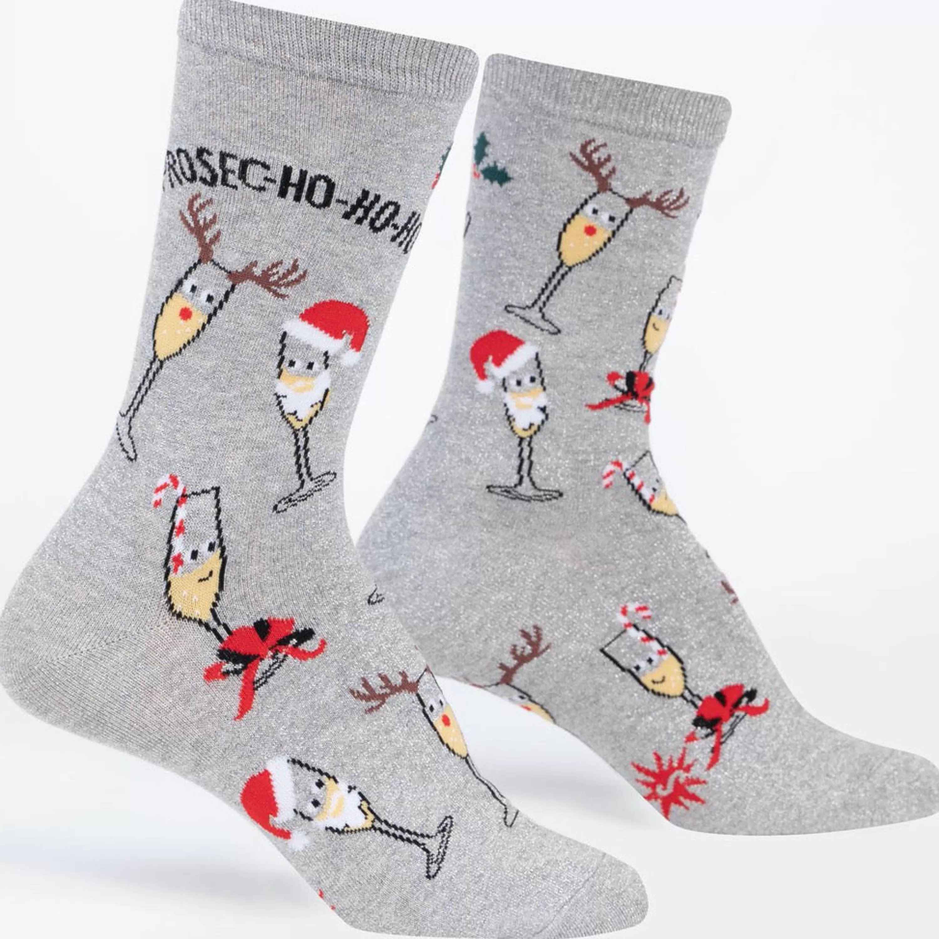 Best Sock It To Me Prosec-Ho-Ho-Ho Women's Crew Socks