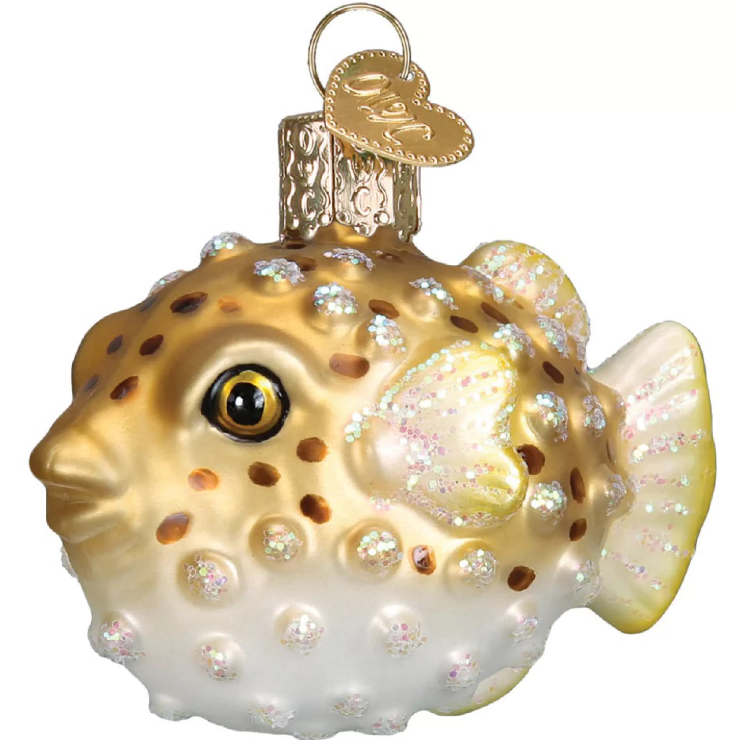 Old World Christmas Pufferfish Ornament