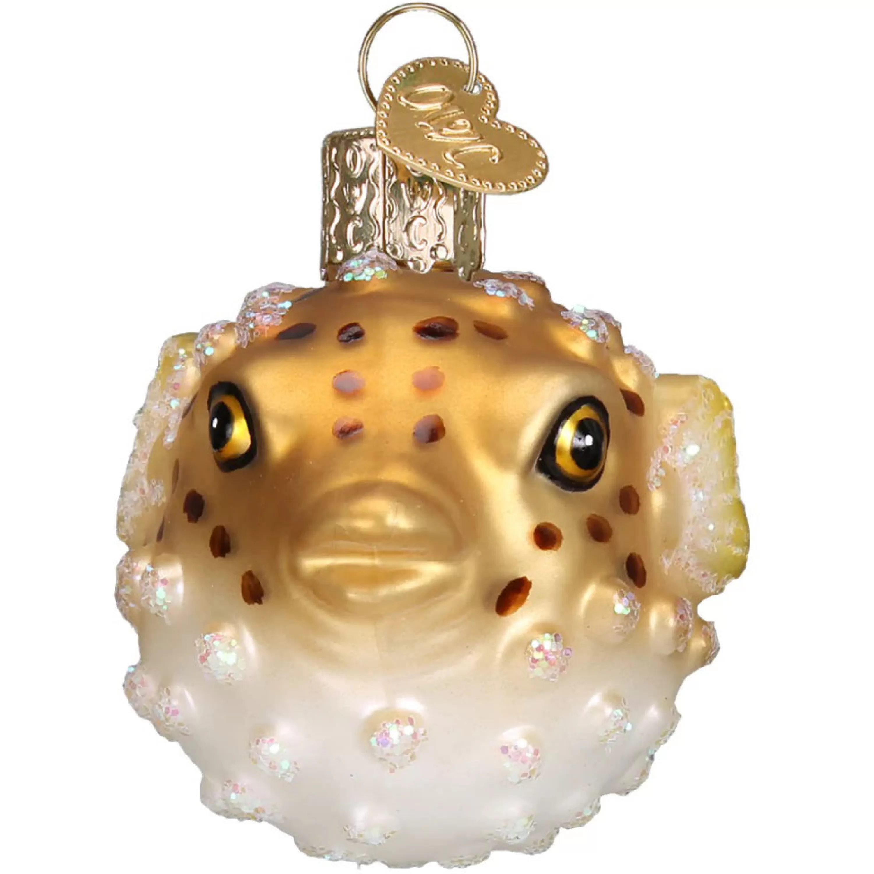 Old World Christmas Pufferfish Ornament