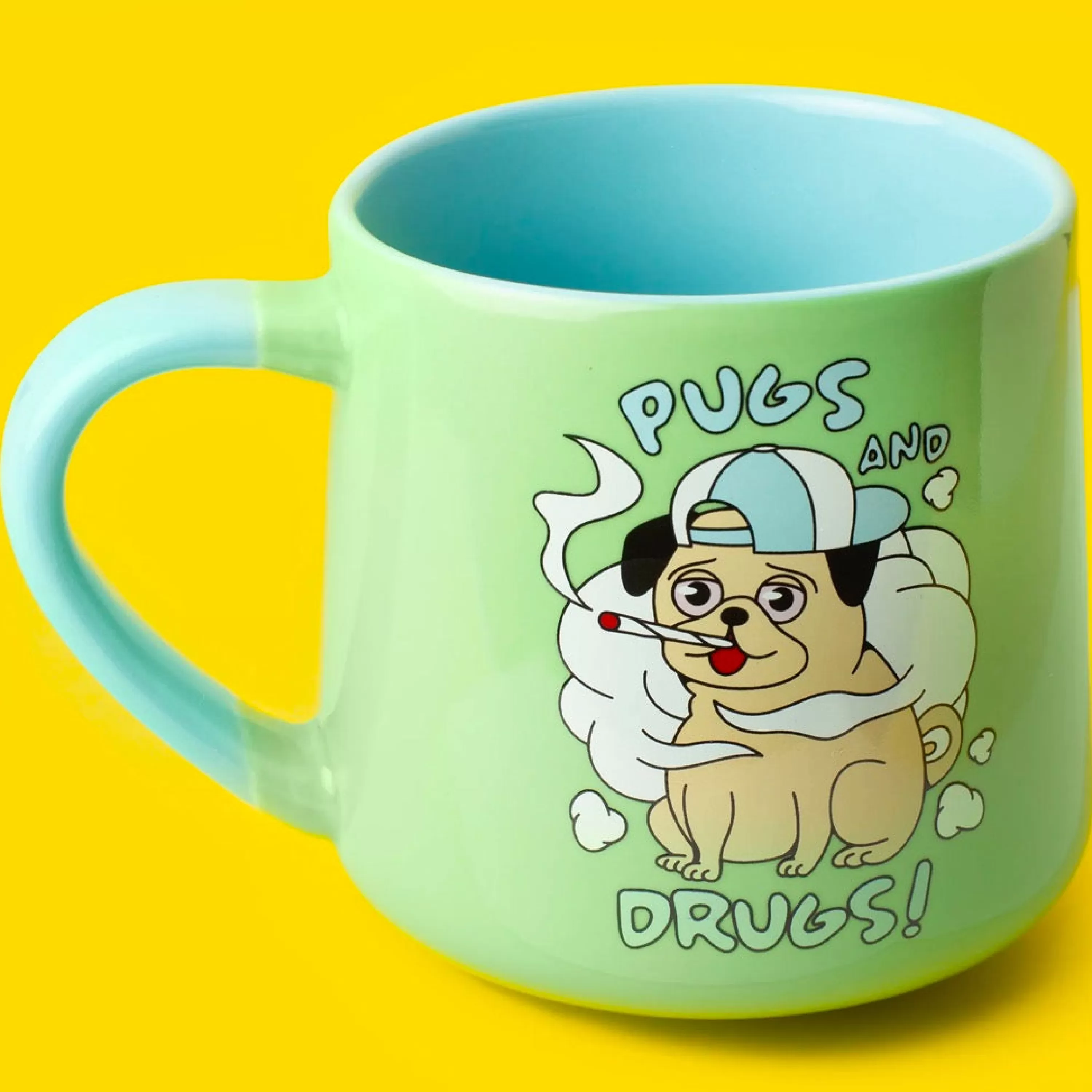 Sale Main and Local Pugs And Drugs Mug