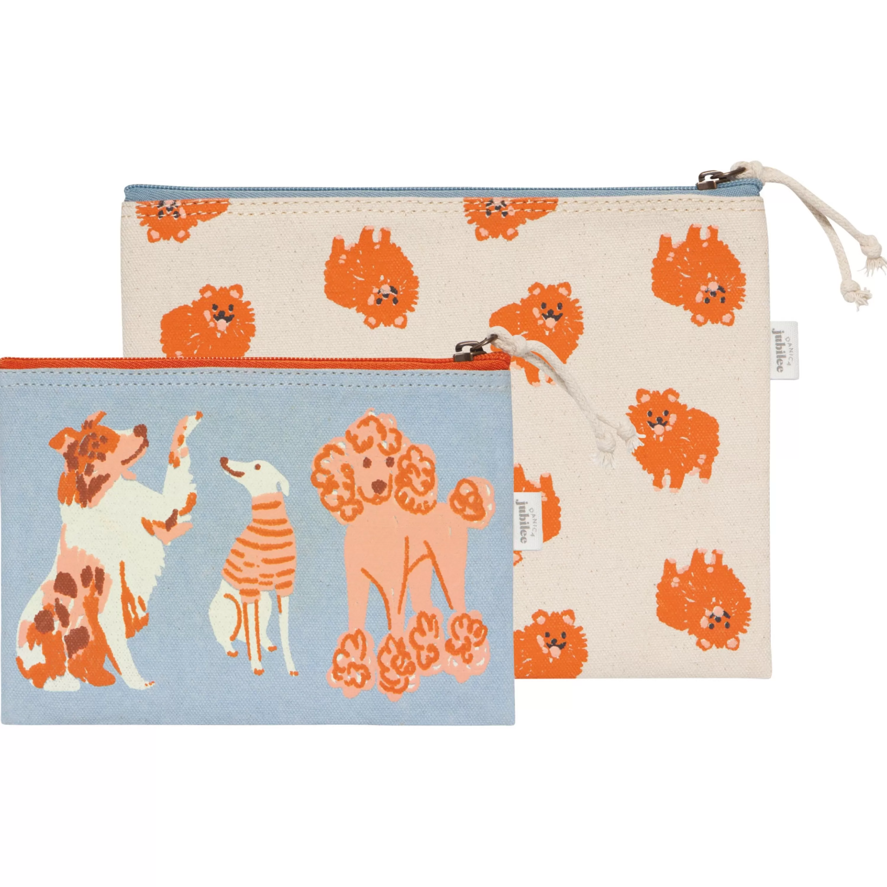 Discount Danica Puppos Zipper Pouches Set Of 2