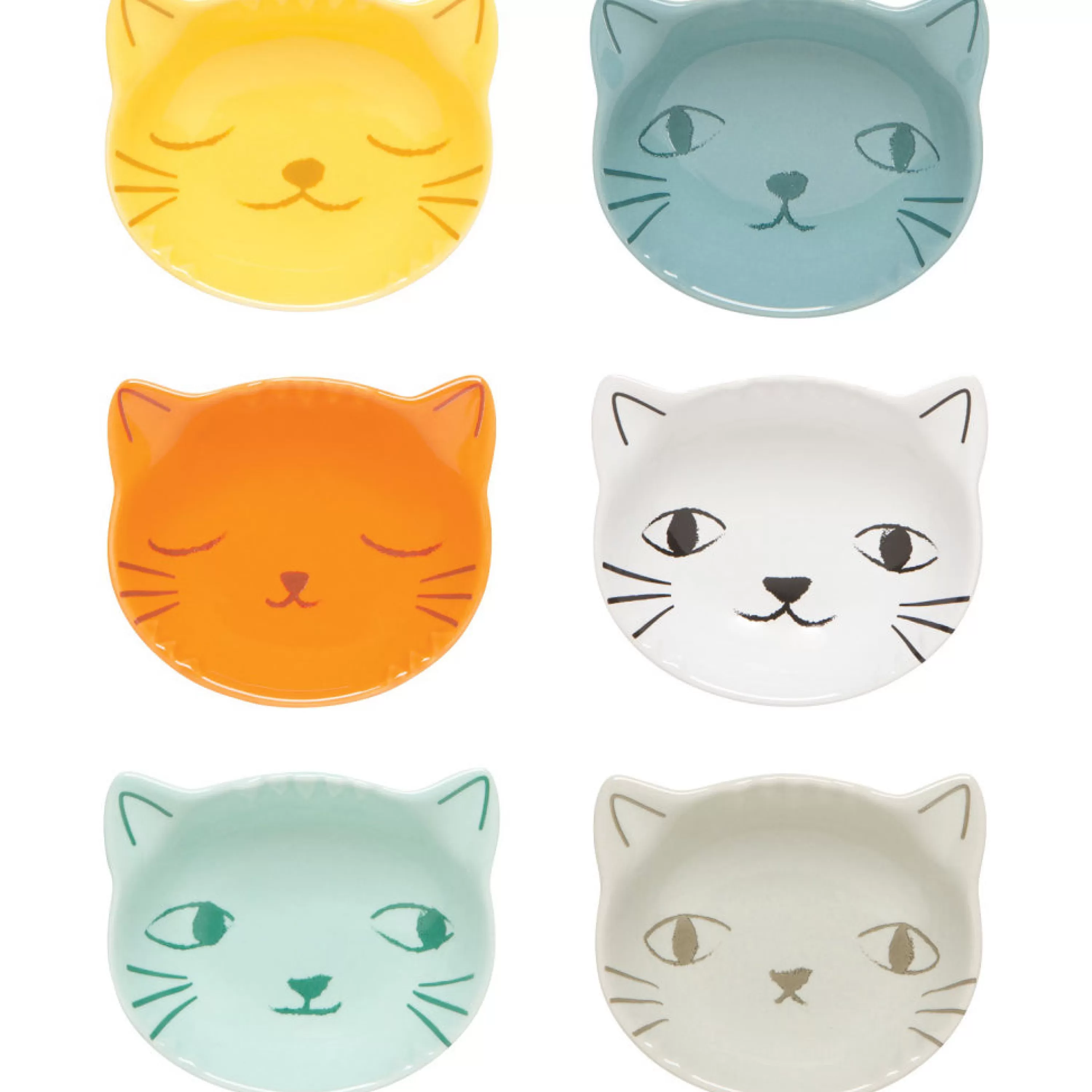 Cheap Danica Purrfect Pinch Bowls Set Of 6