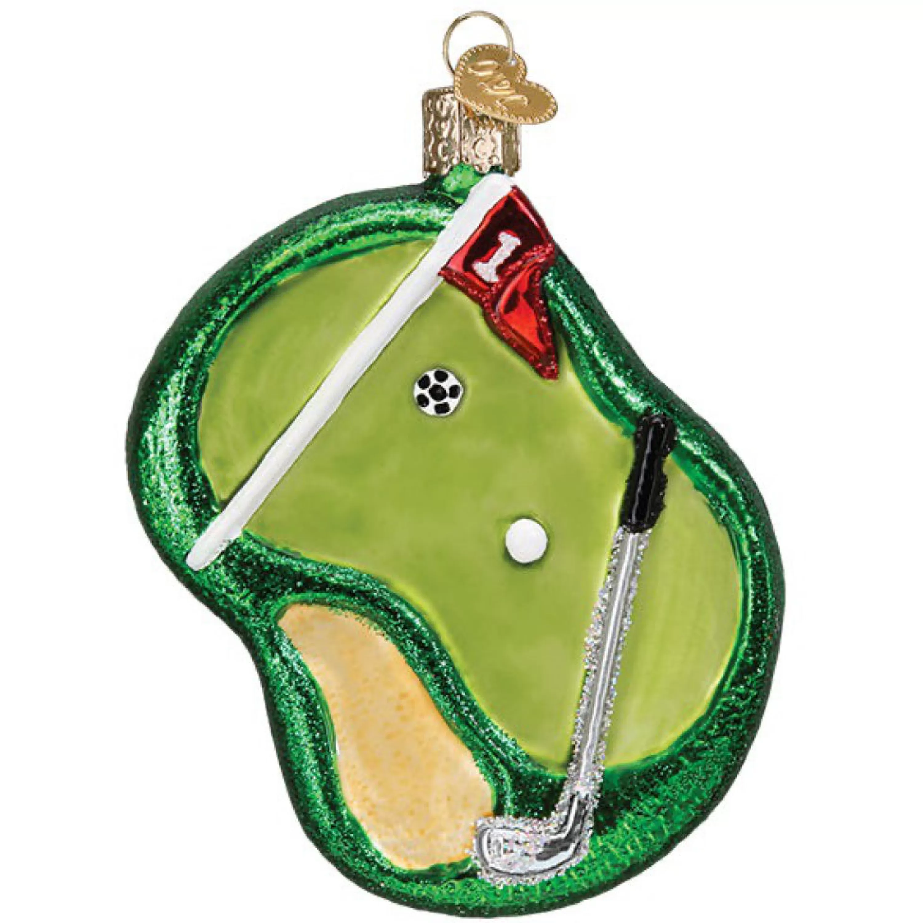 Old World Christmas Putting Green Ornament