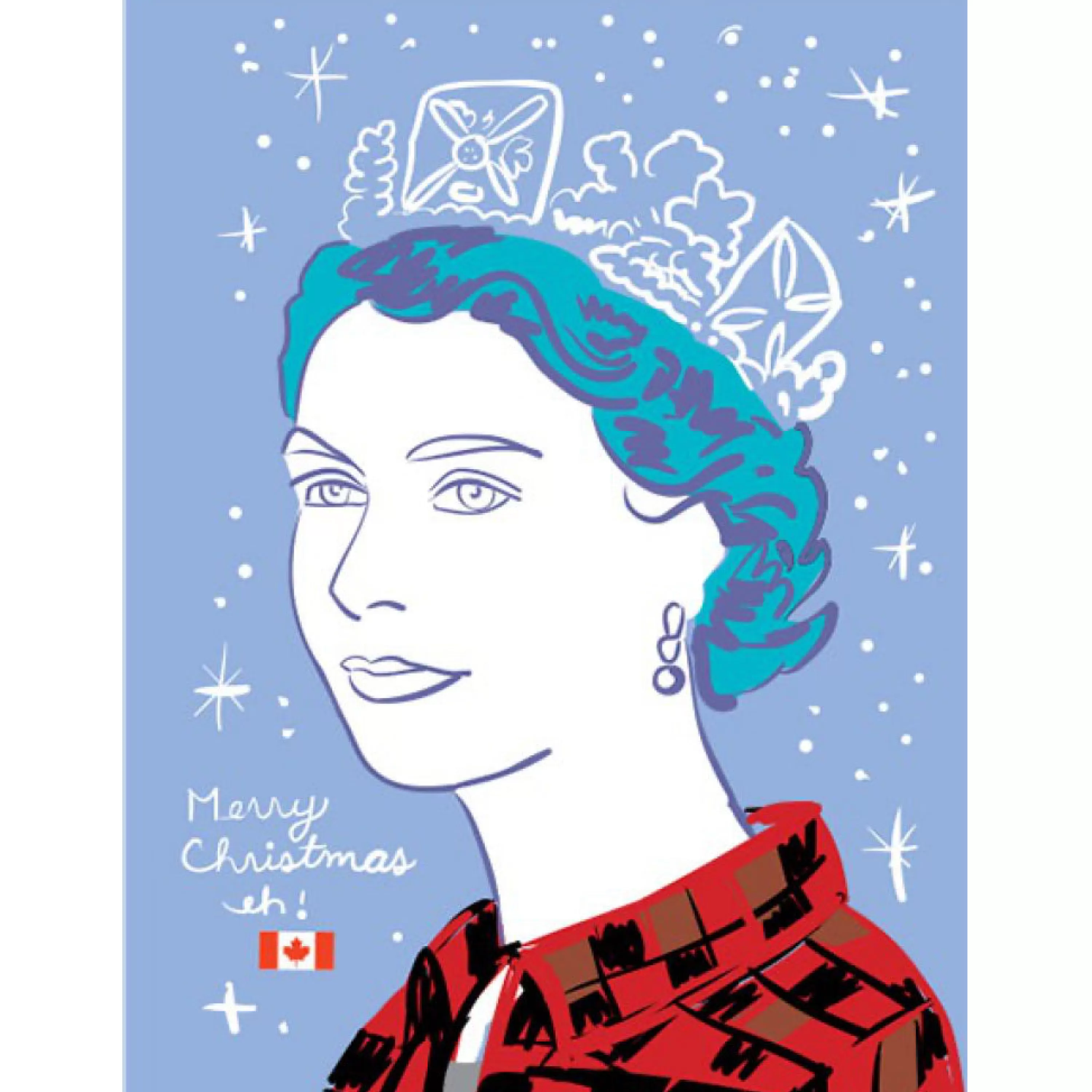 Wendy Tancock Queen Christmas Card