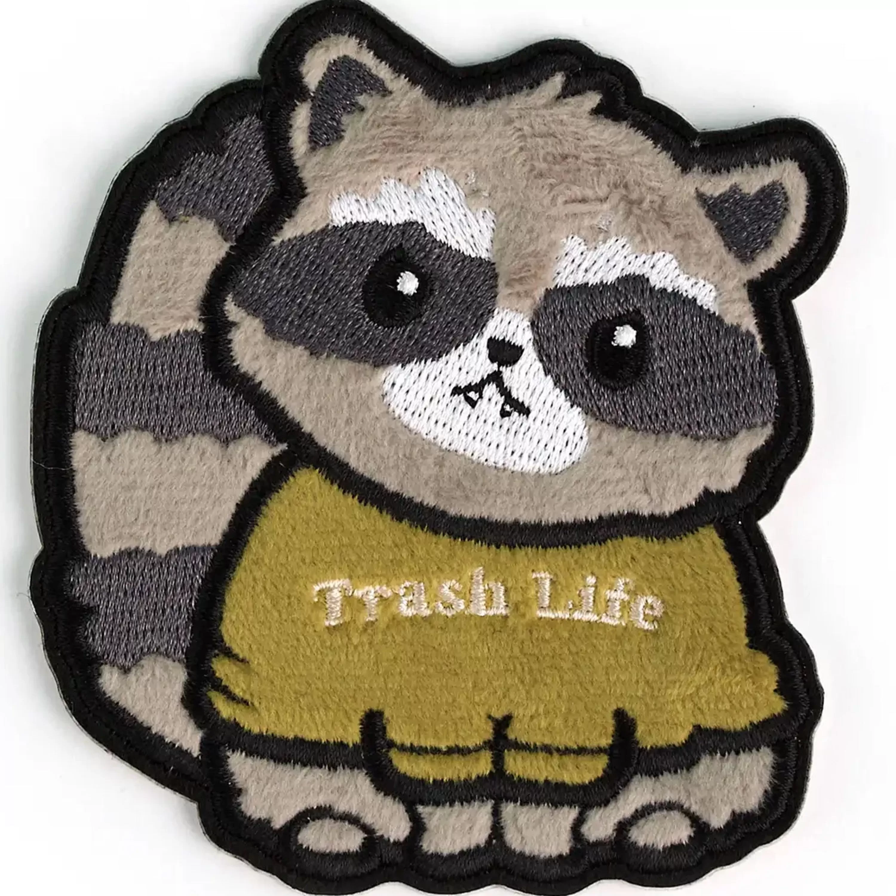 Cheap LuxCups Creative Raccoon Patch