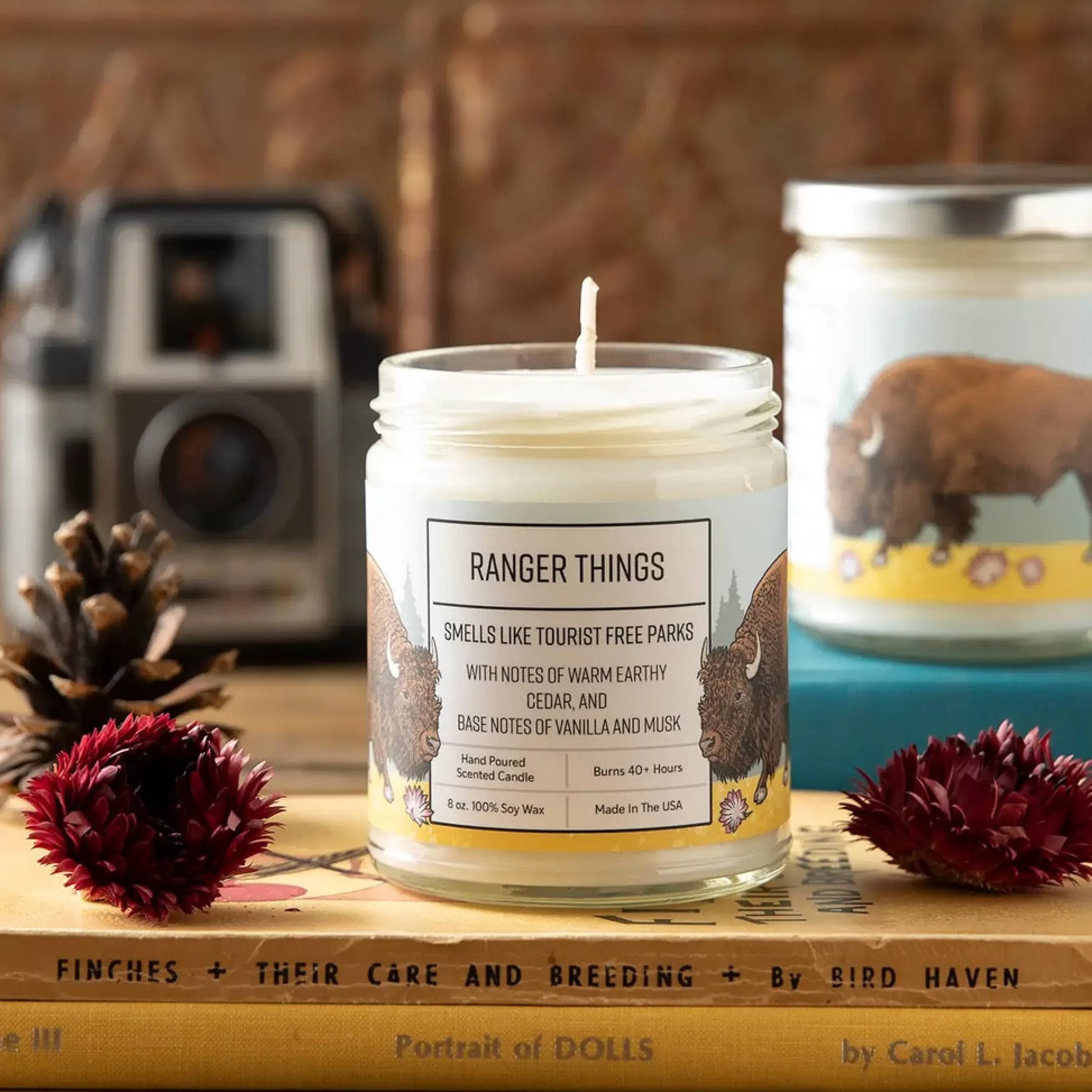 Online Two Little Fruits Ranger Things 8Oz Soy Candle