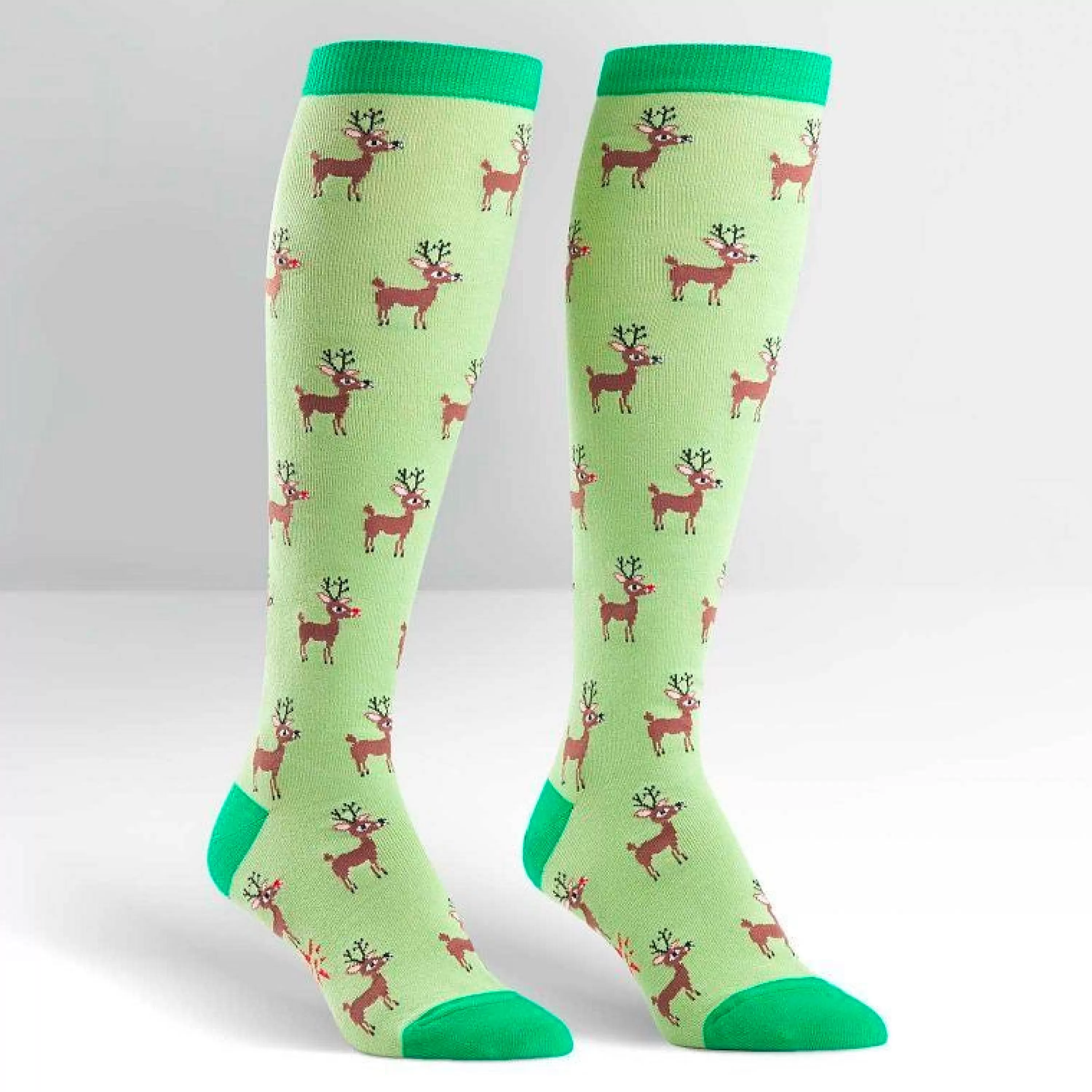 Sock It To Me Reindeer Games Knee High Socks