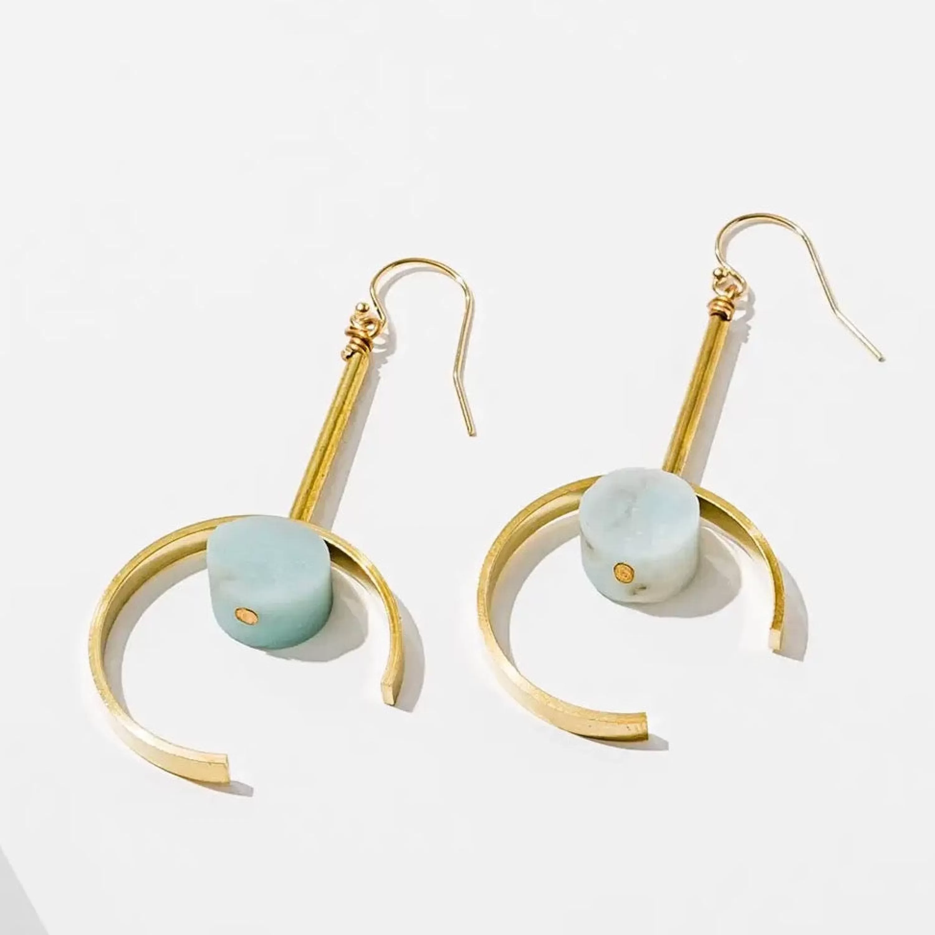 Hot Larissa Loden Santorini Earrings Amazonite