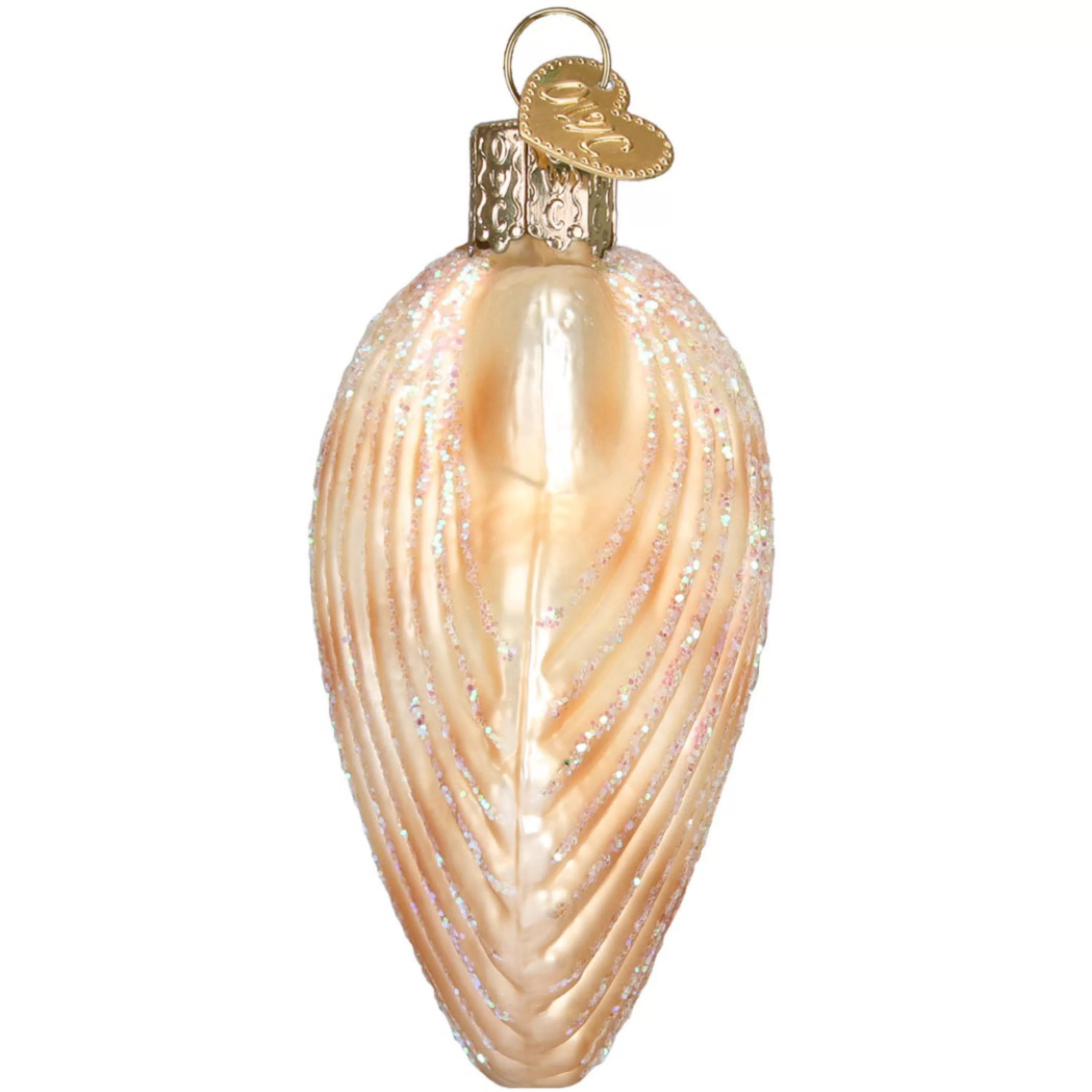 Old World Christmas Scallop Shell Ornament