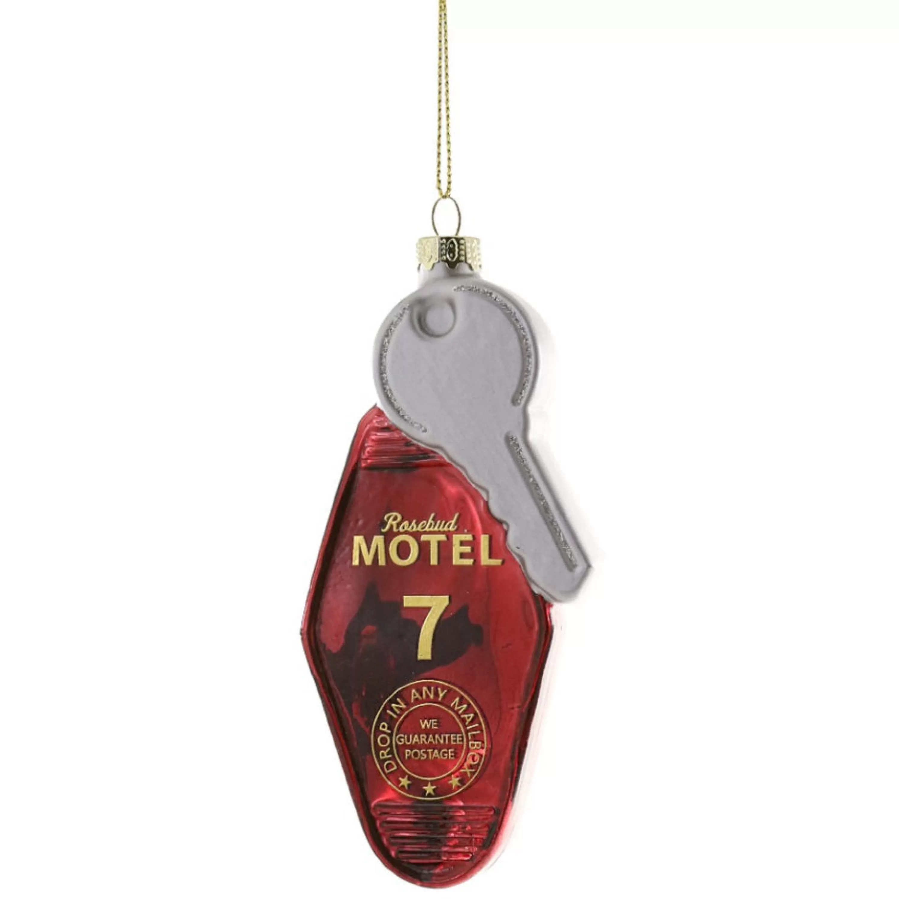 Cody Foster Schitt's Creek Rosebud Motel Key Ornament