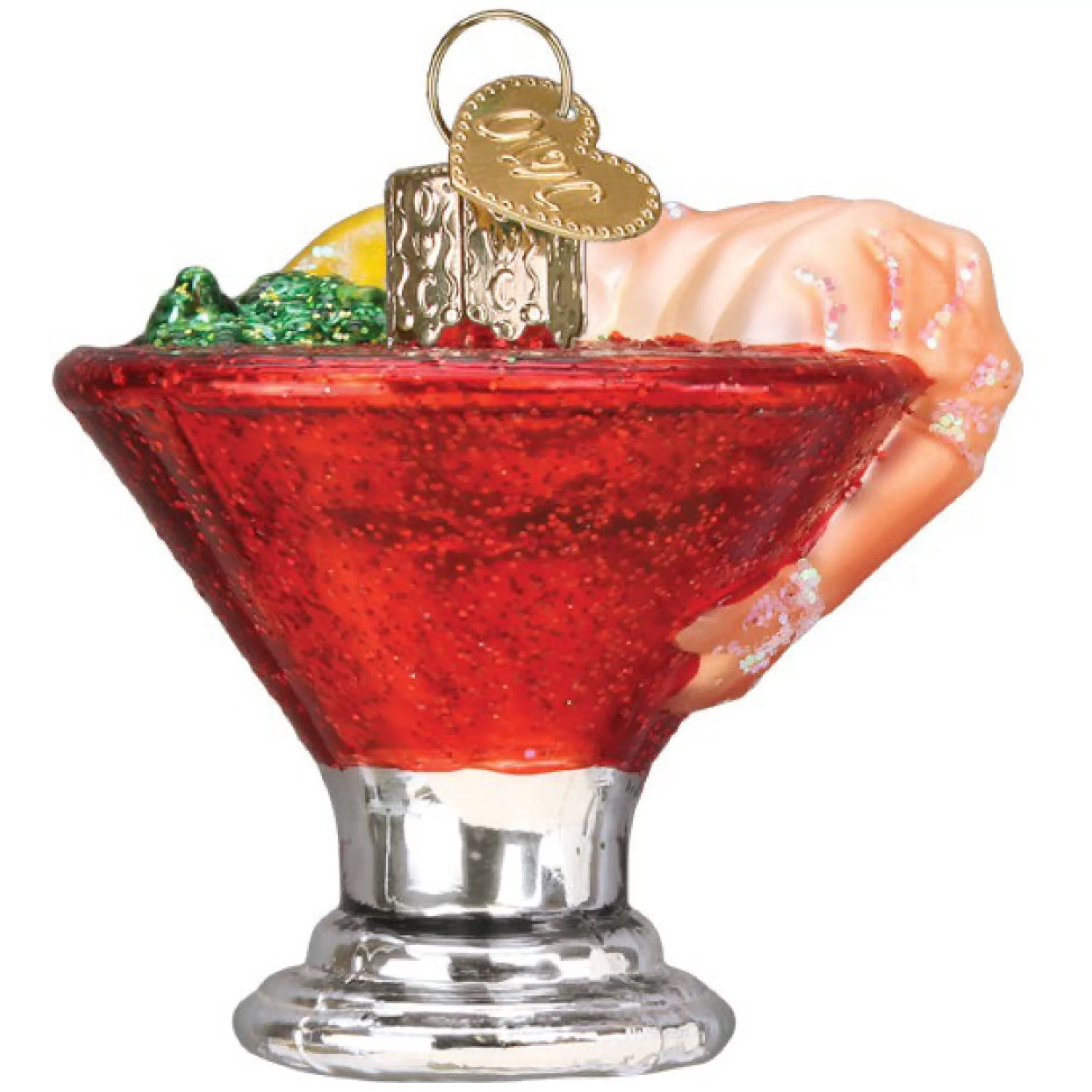 Old World Christmas Shrimp Cocktail Ornament