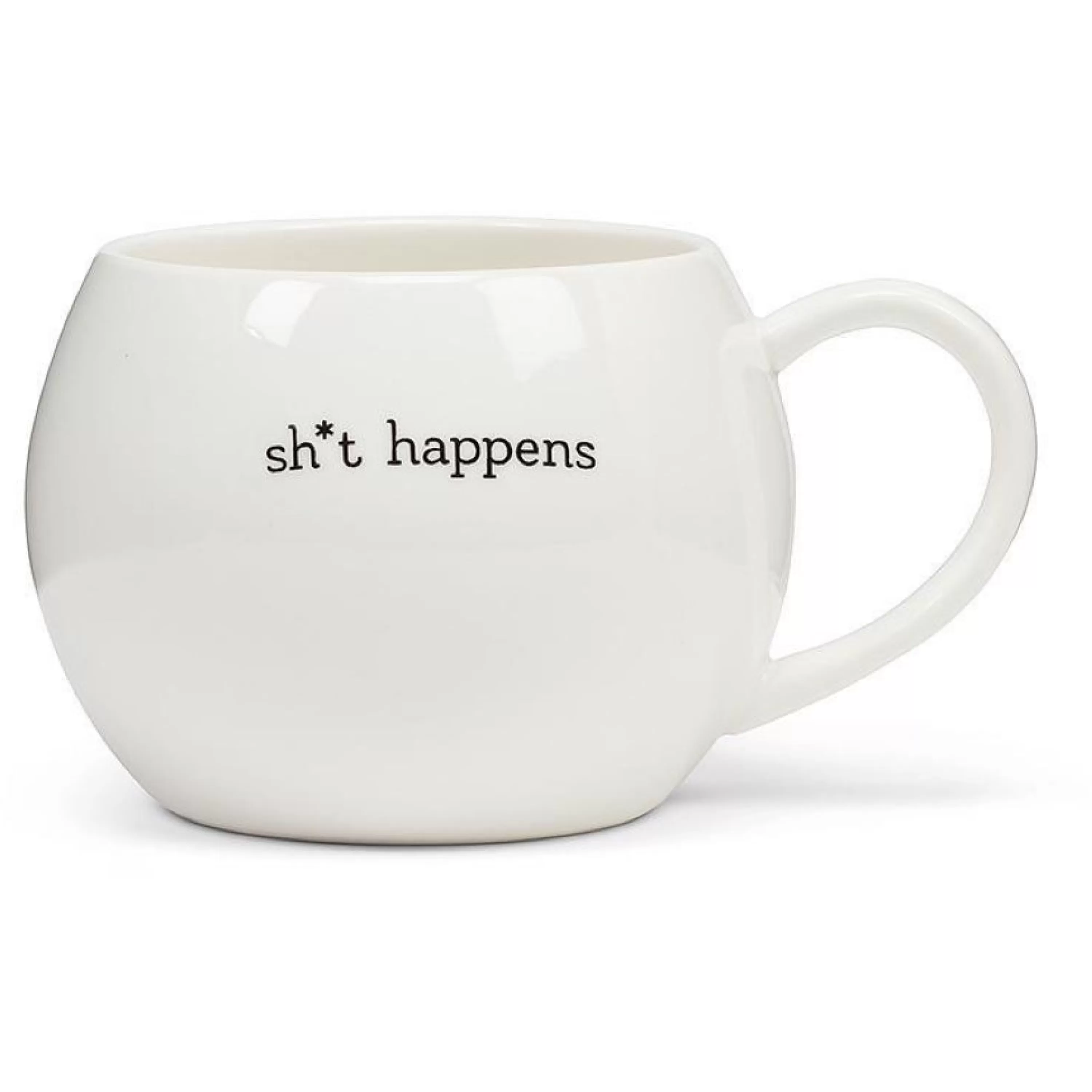 Cheap Abbott Collection Sh*T Happens Ball Mug