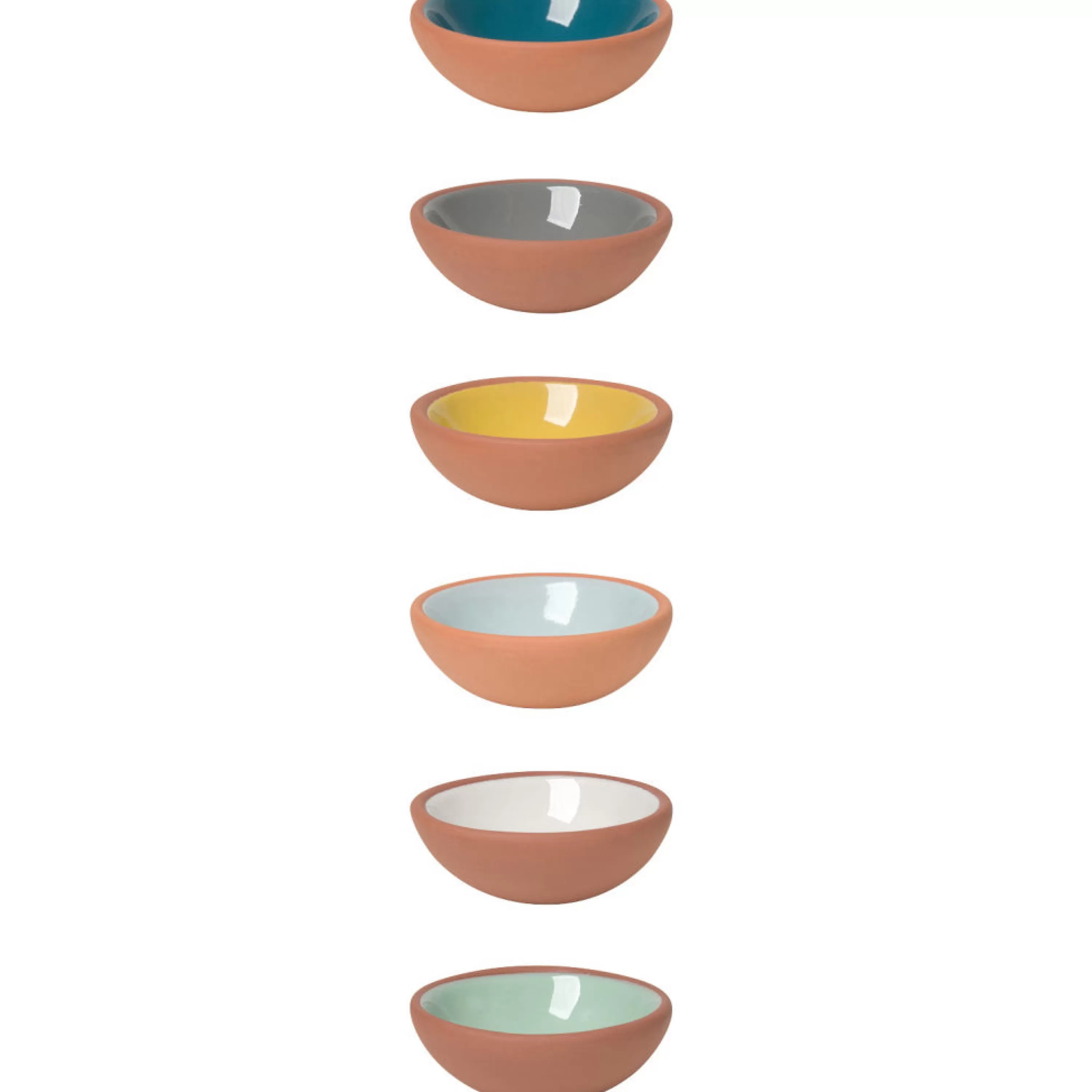 Flash Sale Danica Sky Terracotta Pinch Bowls Set Of 6