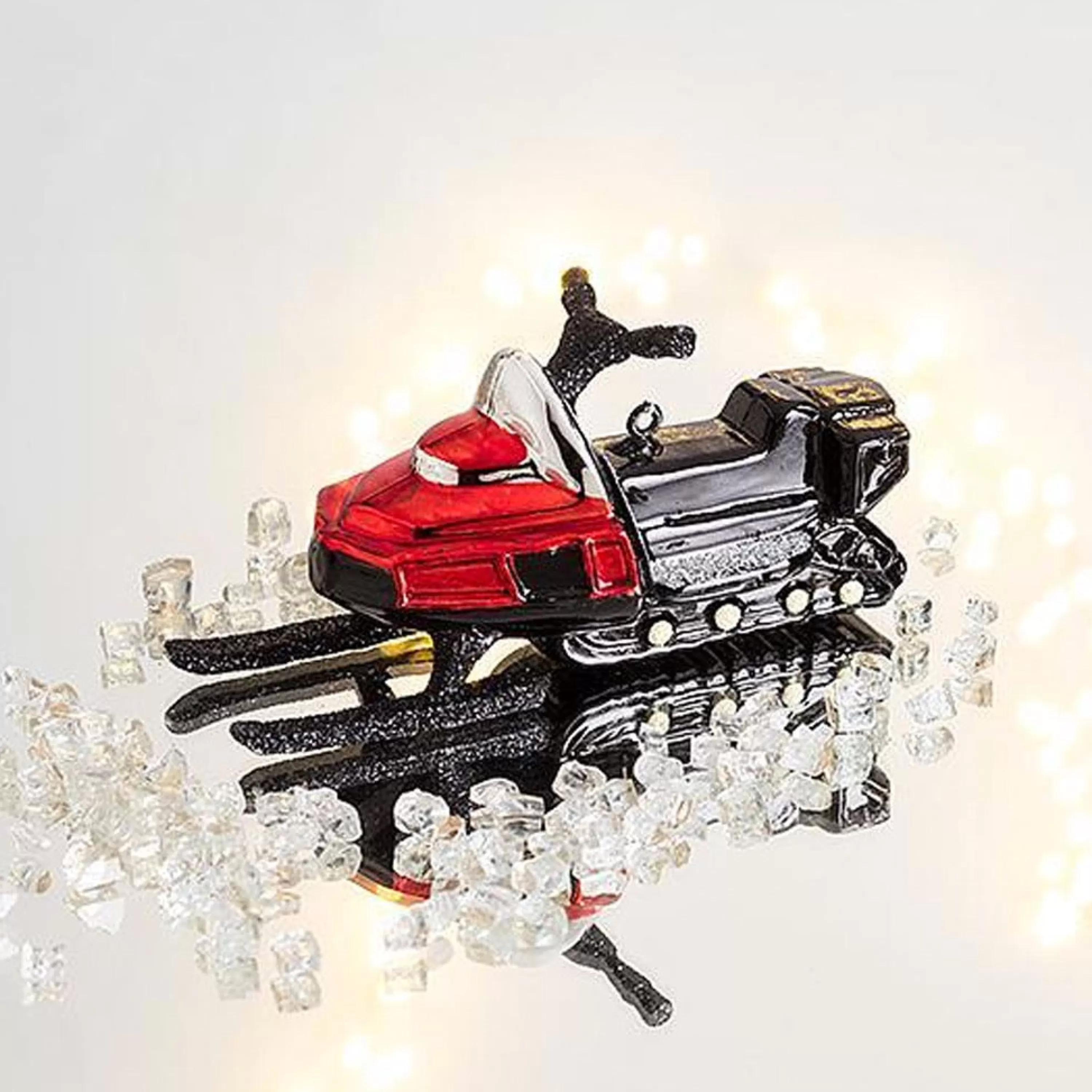 Abbott Collection Snowmobile Ornament